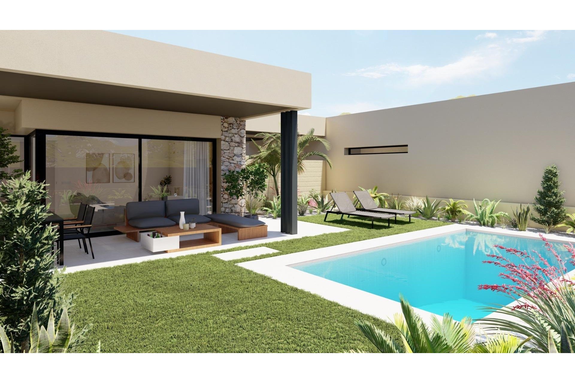 New Build - Villa - BAÑOS Y MENDIGO - Altaona Golf