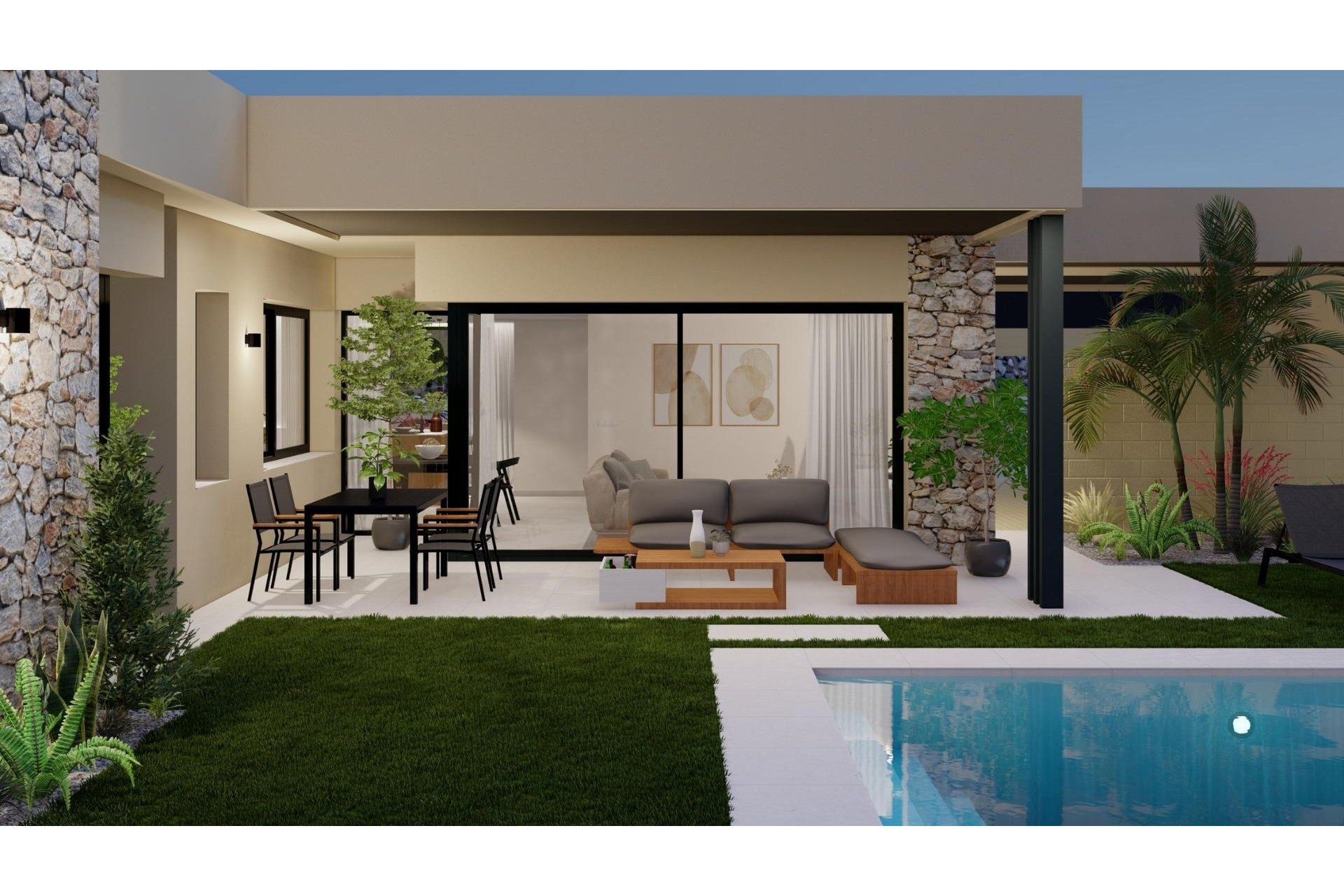 New Build - Villa - BAÑOS Y MENDIGO - Altaona Golf