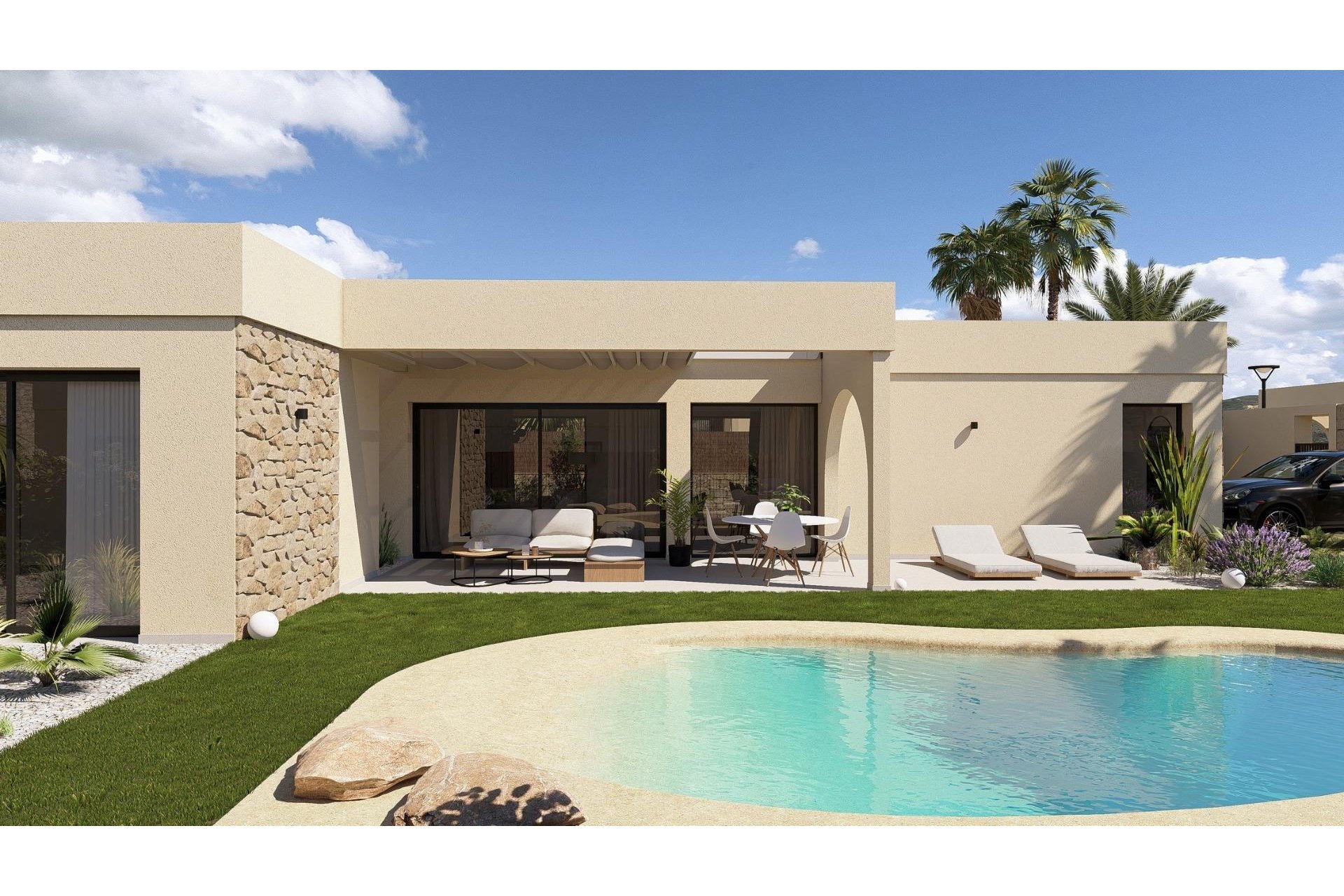 New Build - Villa - BAÑOS Y MENDIGO - Altaona Golf