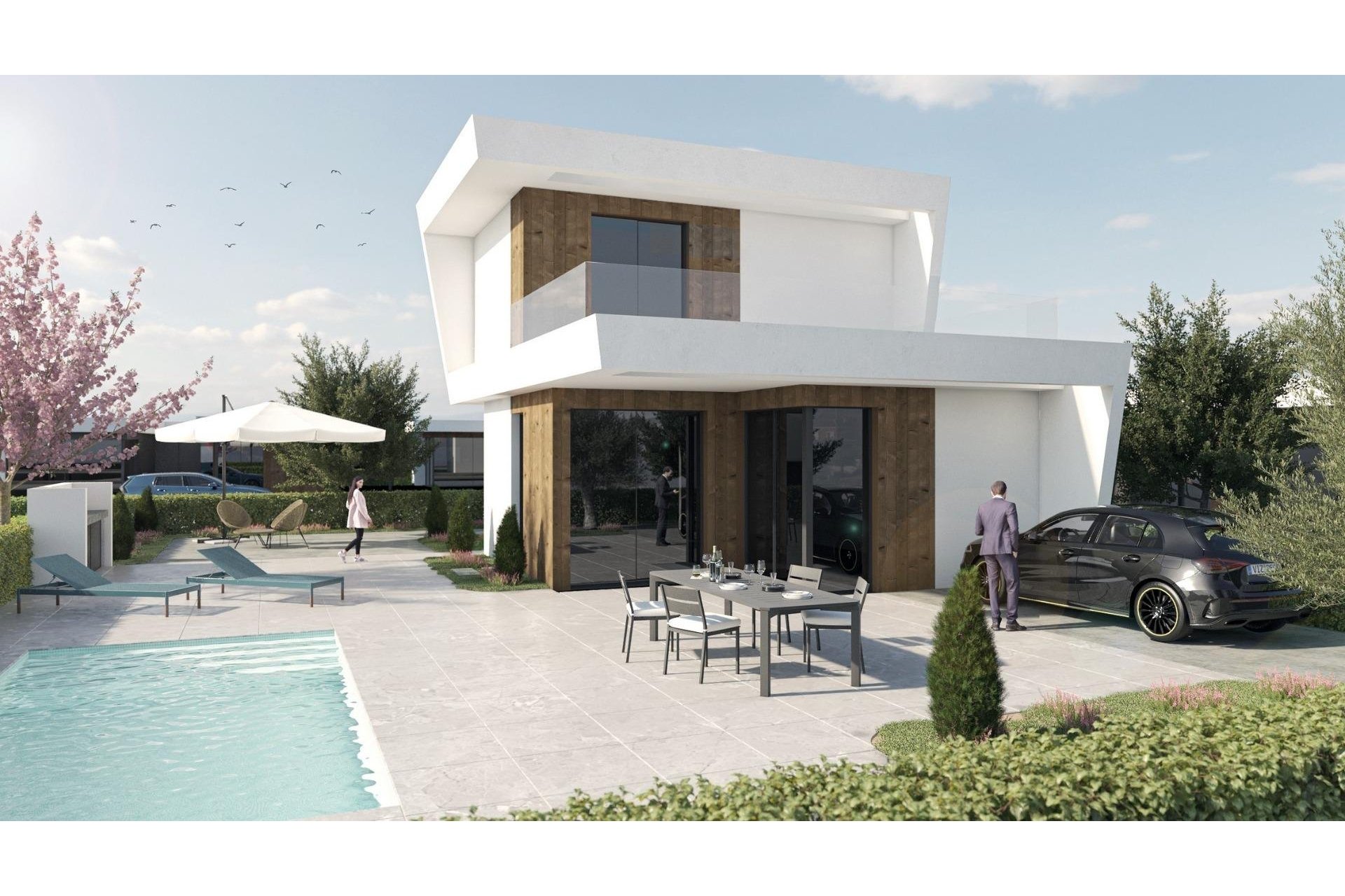 New Build - Villa - BAÑOS Y MENDIGO - Altaona Golf