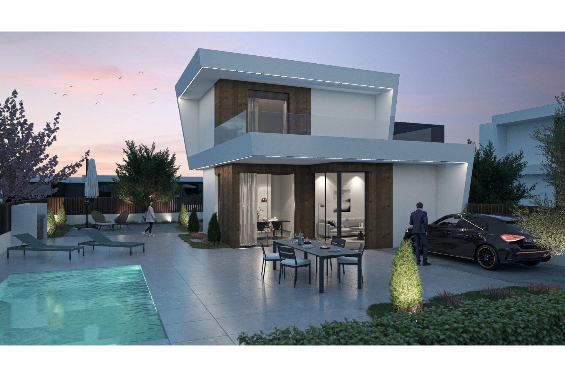 New Build - Villa - BAÑOS Y MENDIGO - Altaona Golf