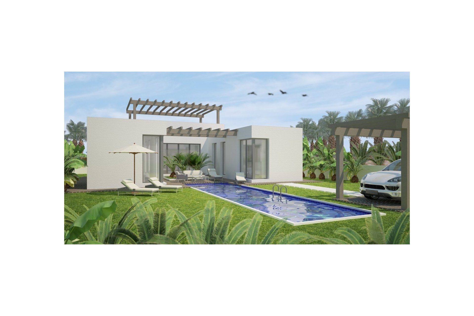 New Build - Villa - Benijofar - Polideportivo