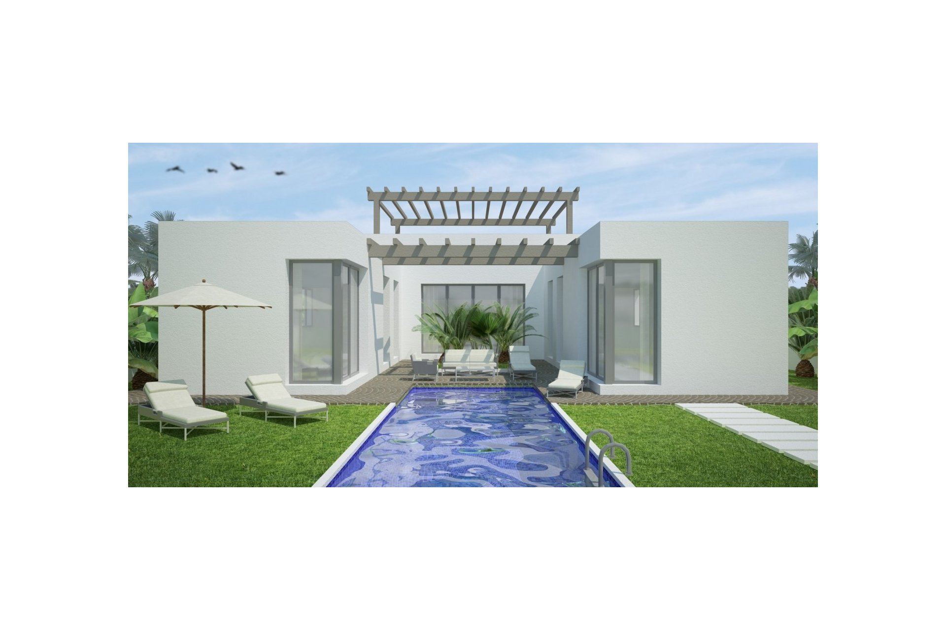 New Build - Villa - Benijofar - Polideportivo