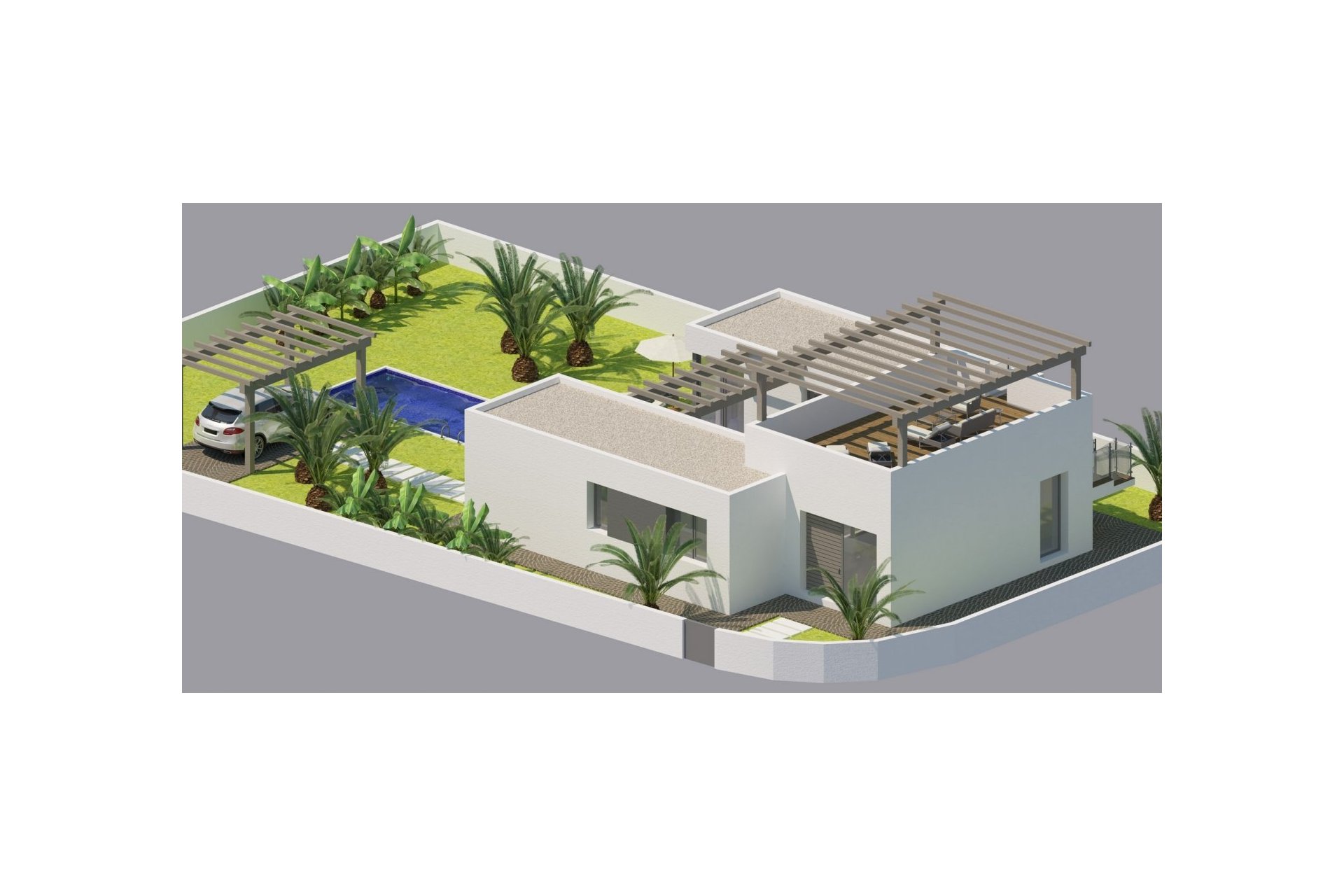 New Build - Villa - Benijofar - Polideportivo