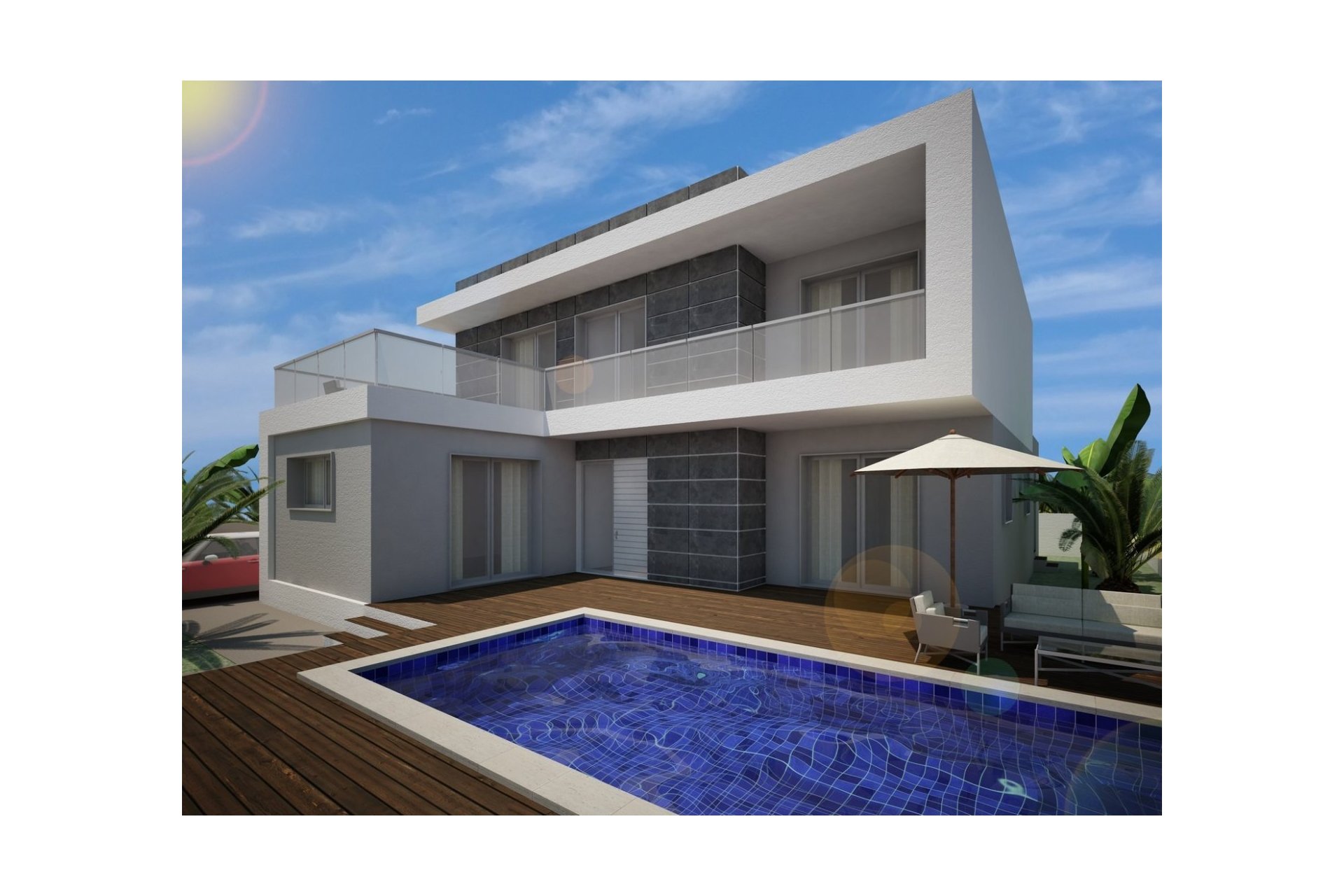 New Build - Villa - Benijofar - Polideportivo