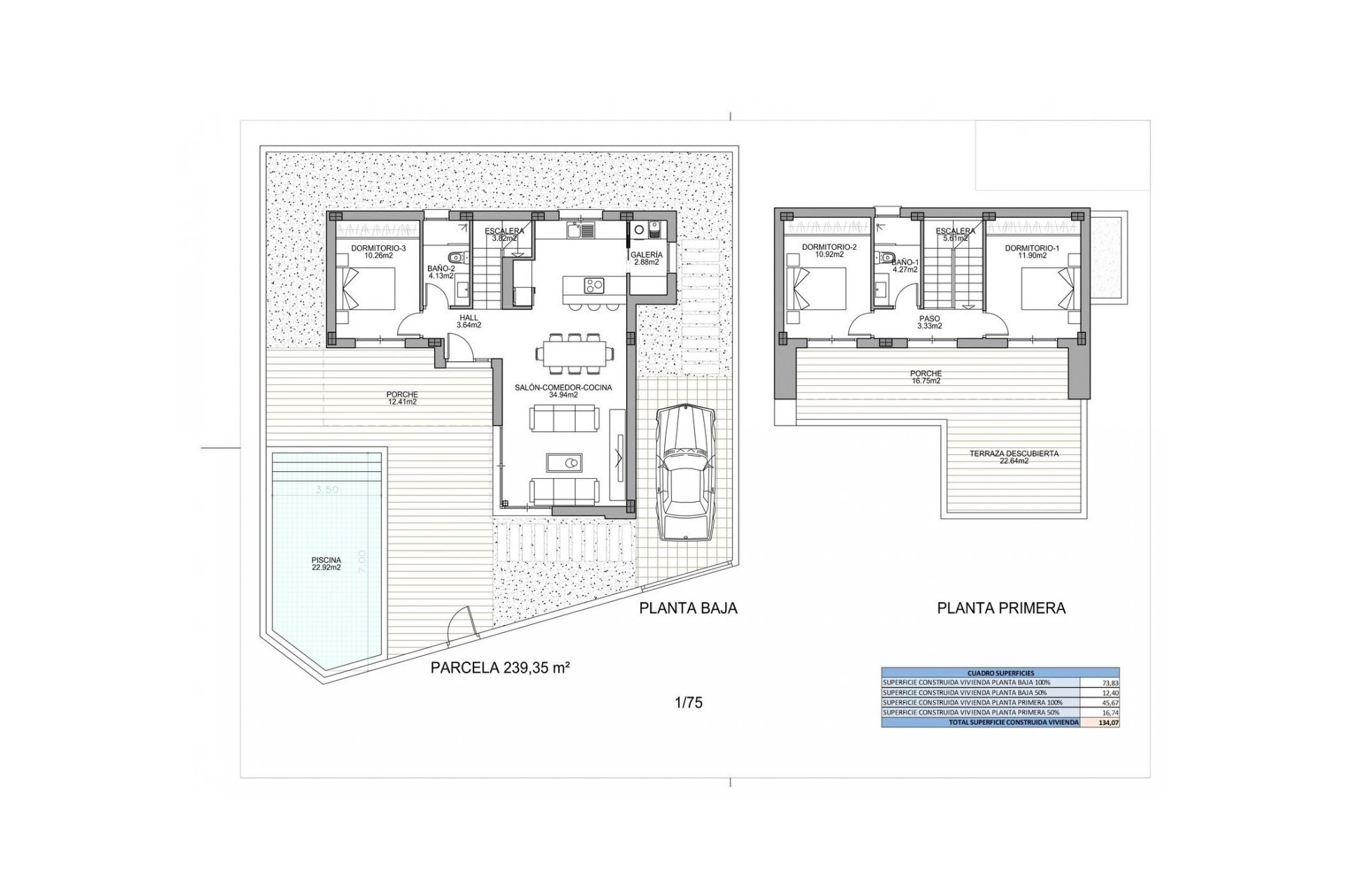 New Build - Villa - Benijofar - Polideportivo