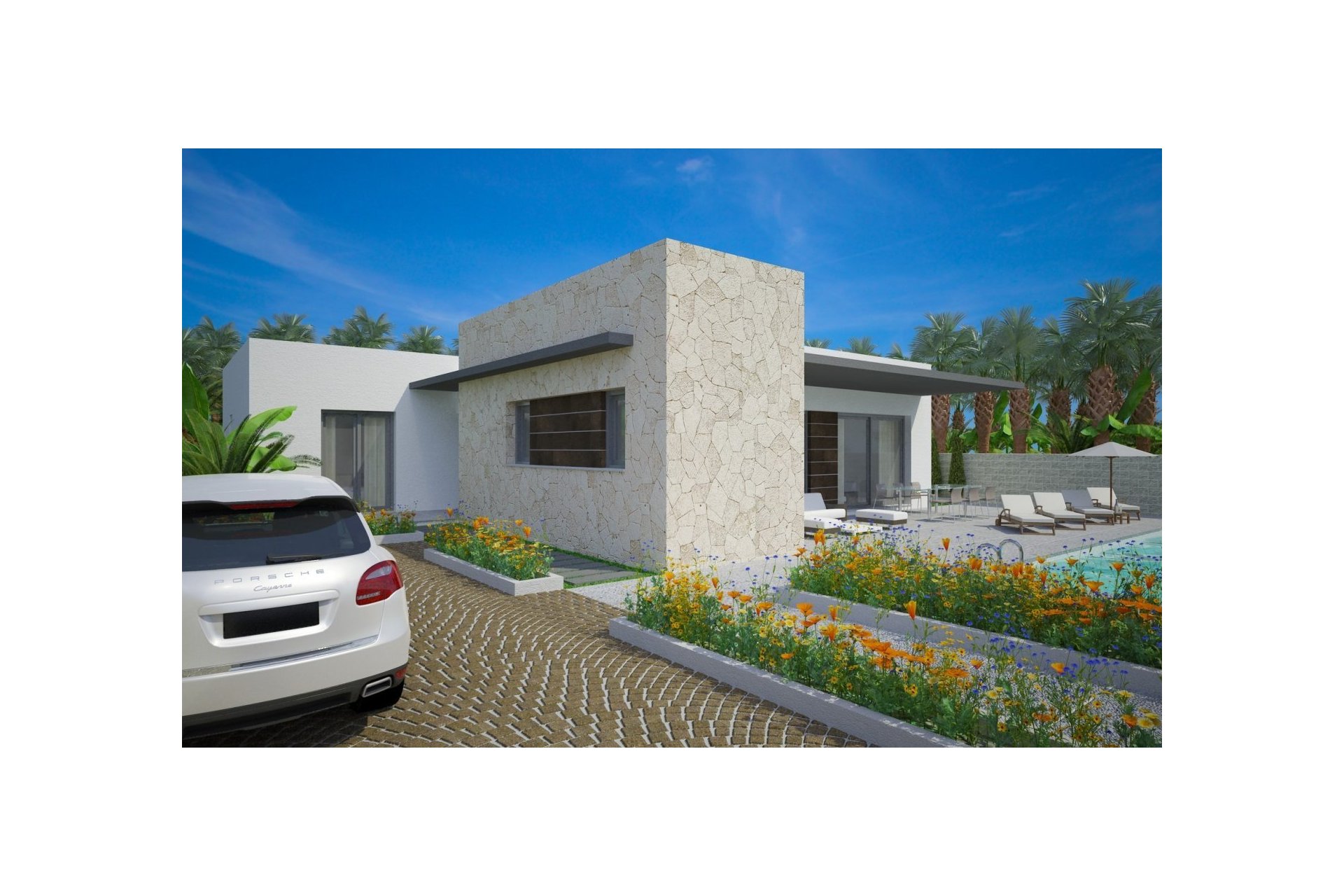 New Build - Villa - Benijofar - Polideportivo