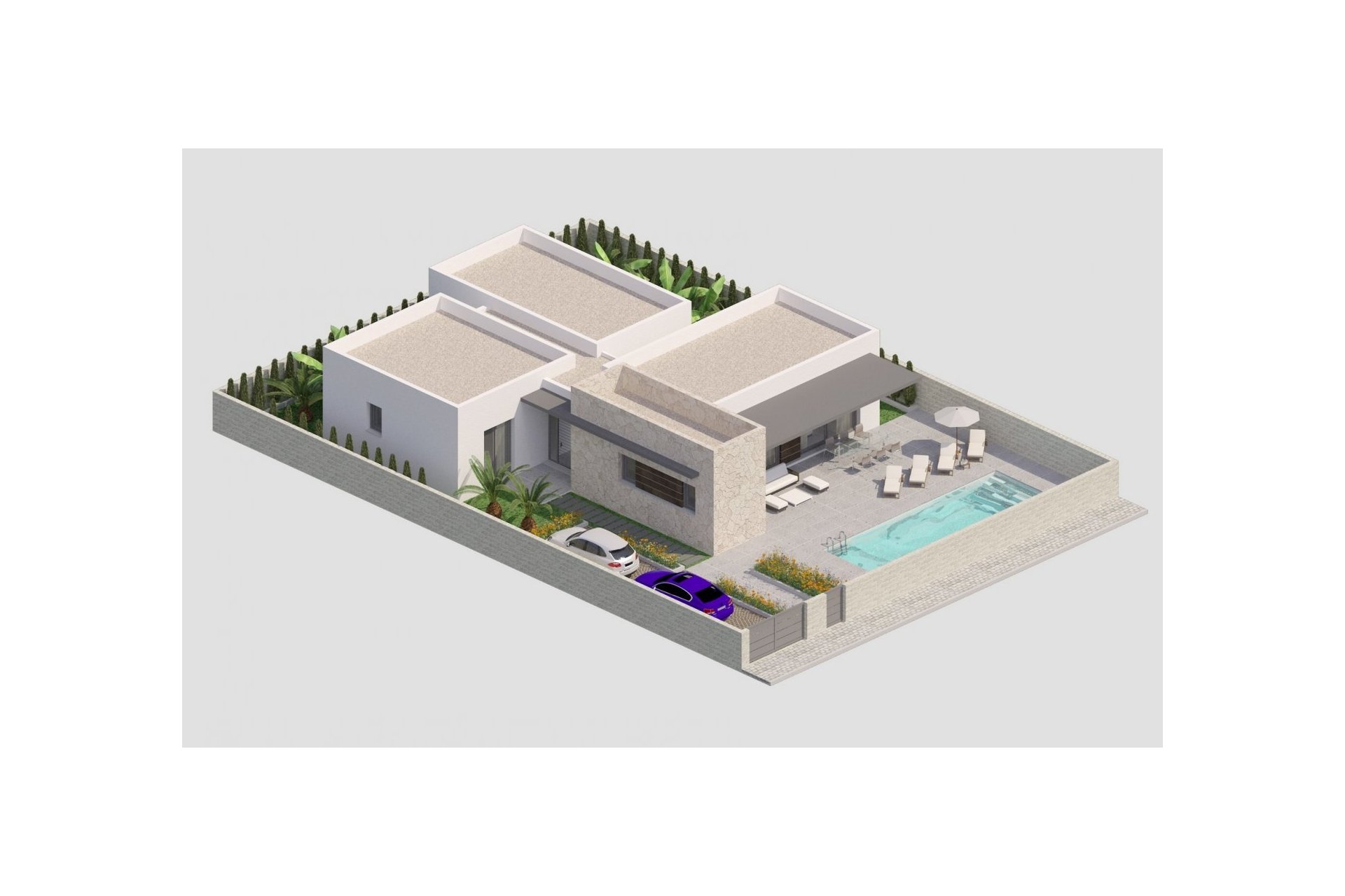 New Build - Villa - Benijofar - Polideportivo