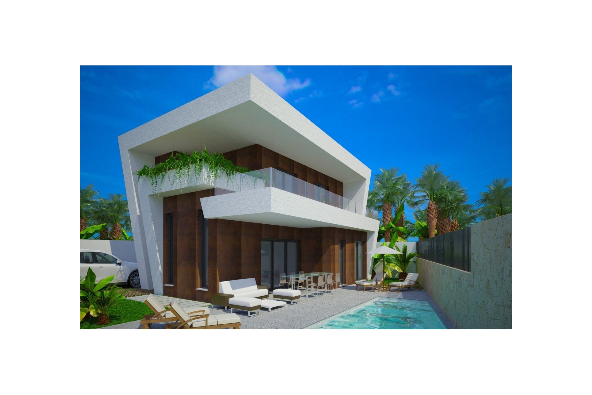 New Build - Villa - Benijofar - Polideportivo