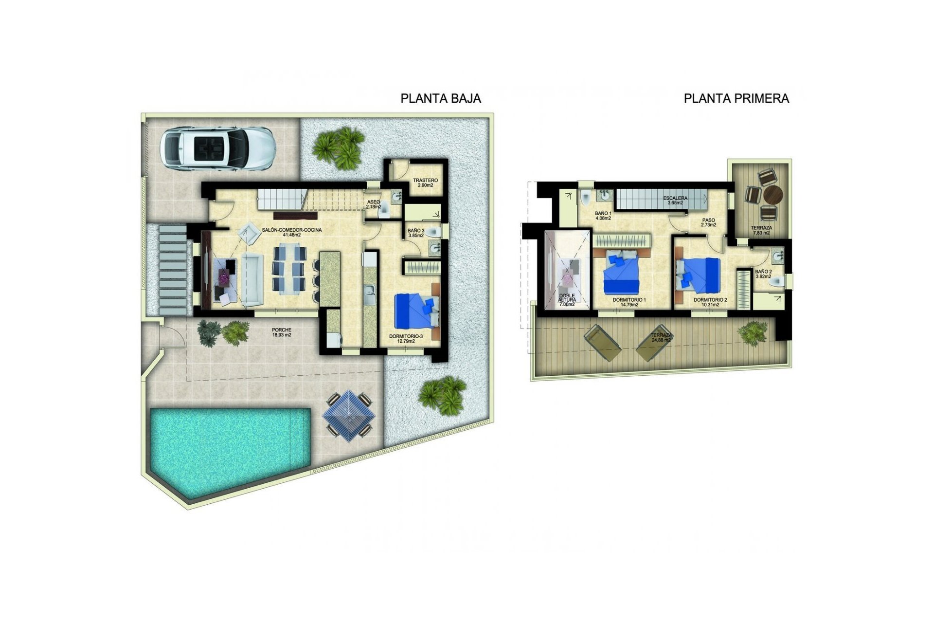 New Build - Villa - Benijofar - Polideportivo