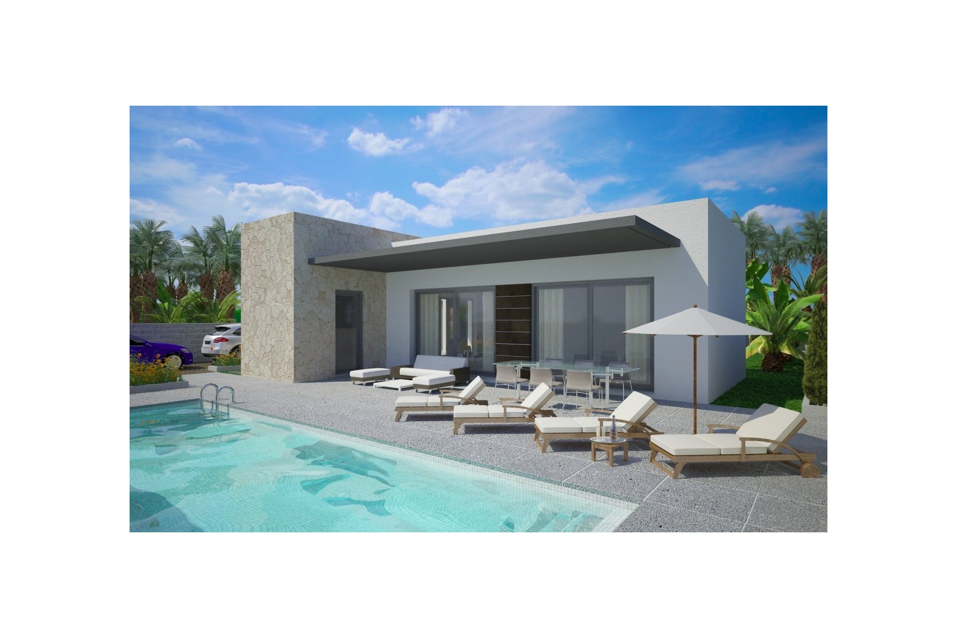 New Build - Villa - Benijofar - Polideportivo