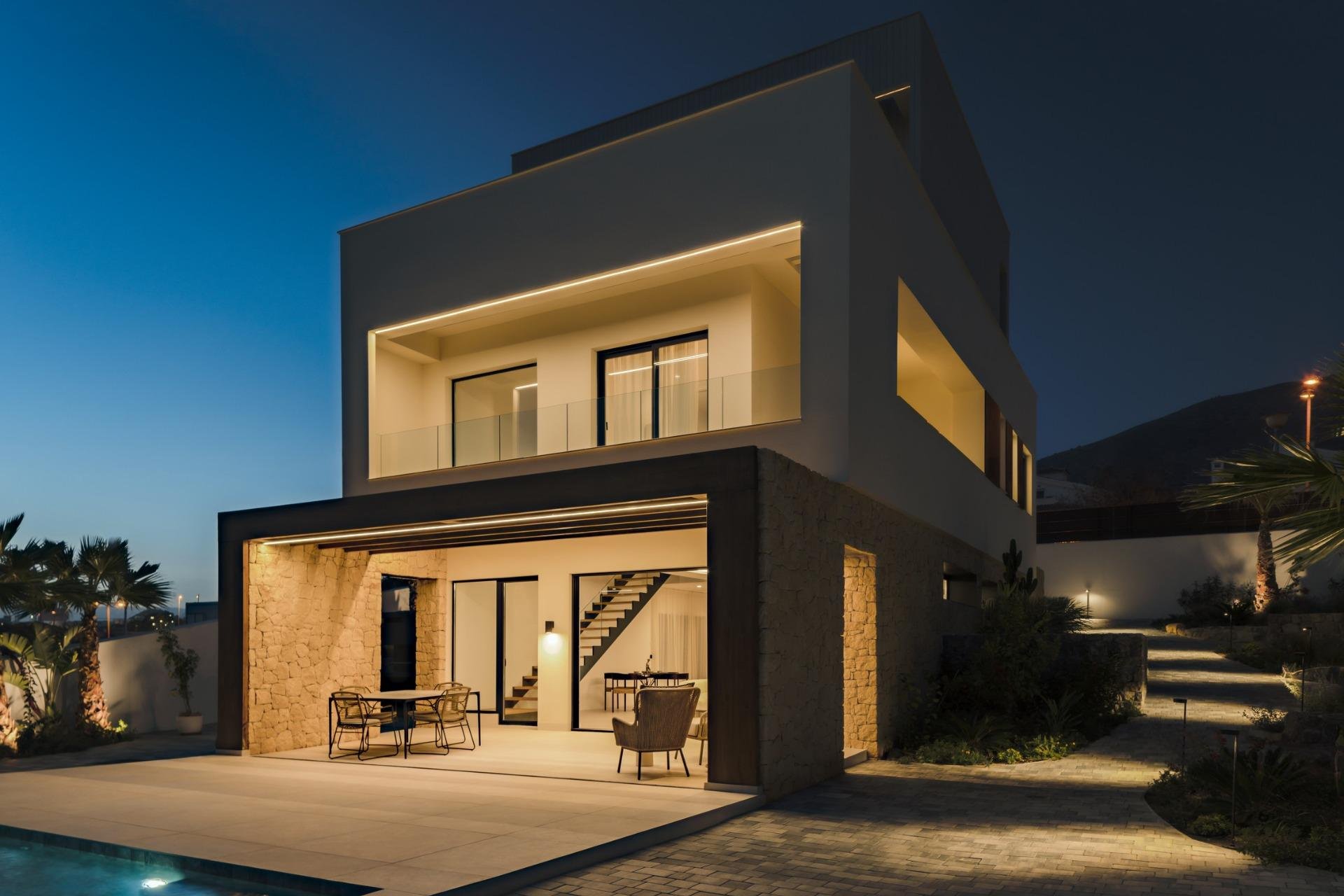 New Build - Villa - Finestrat - Campana garden