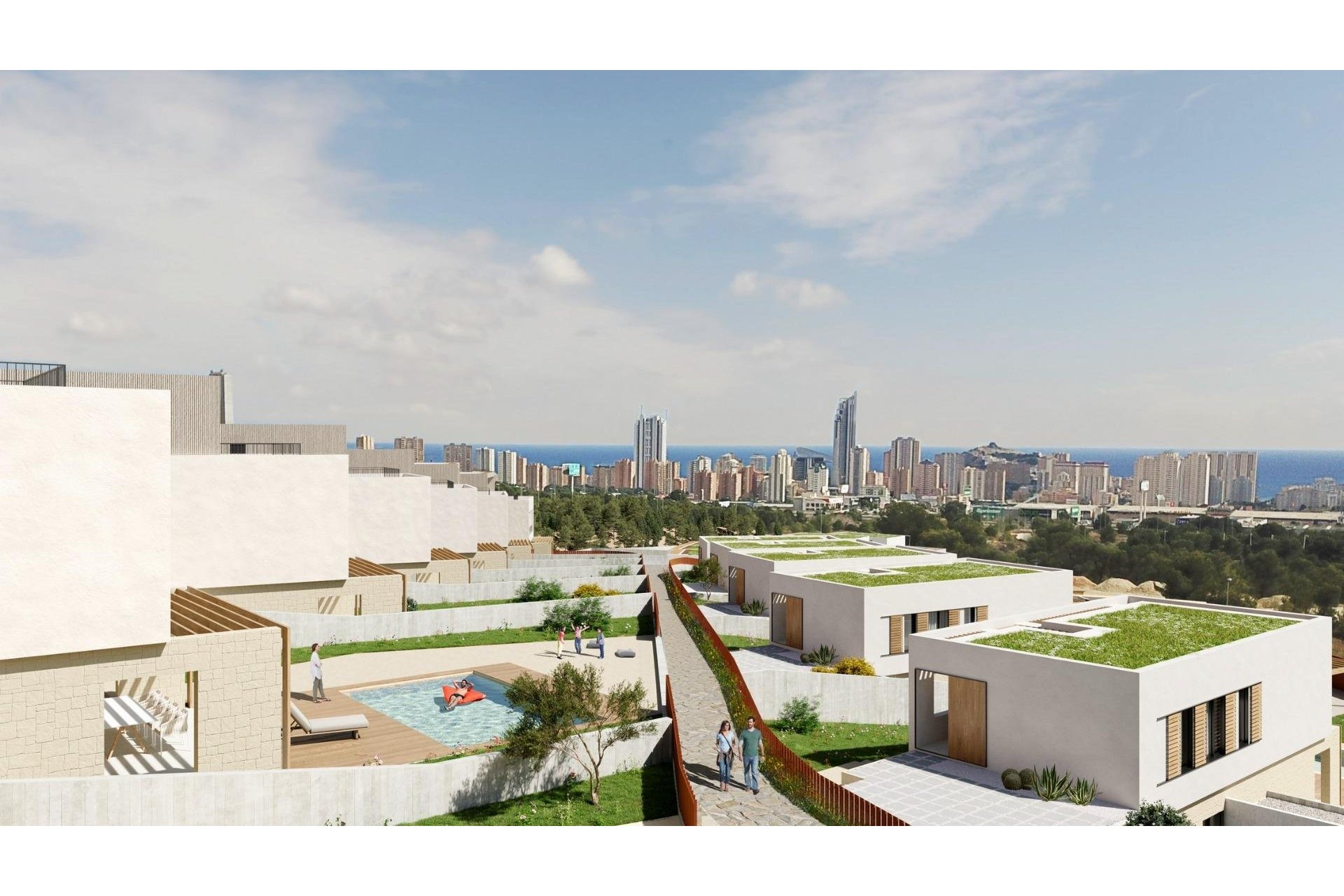 New Build - Villa - Finestrat - Campana garden