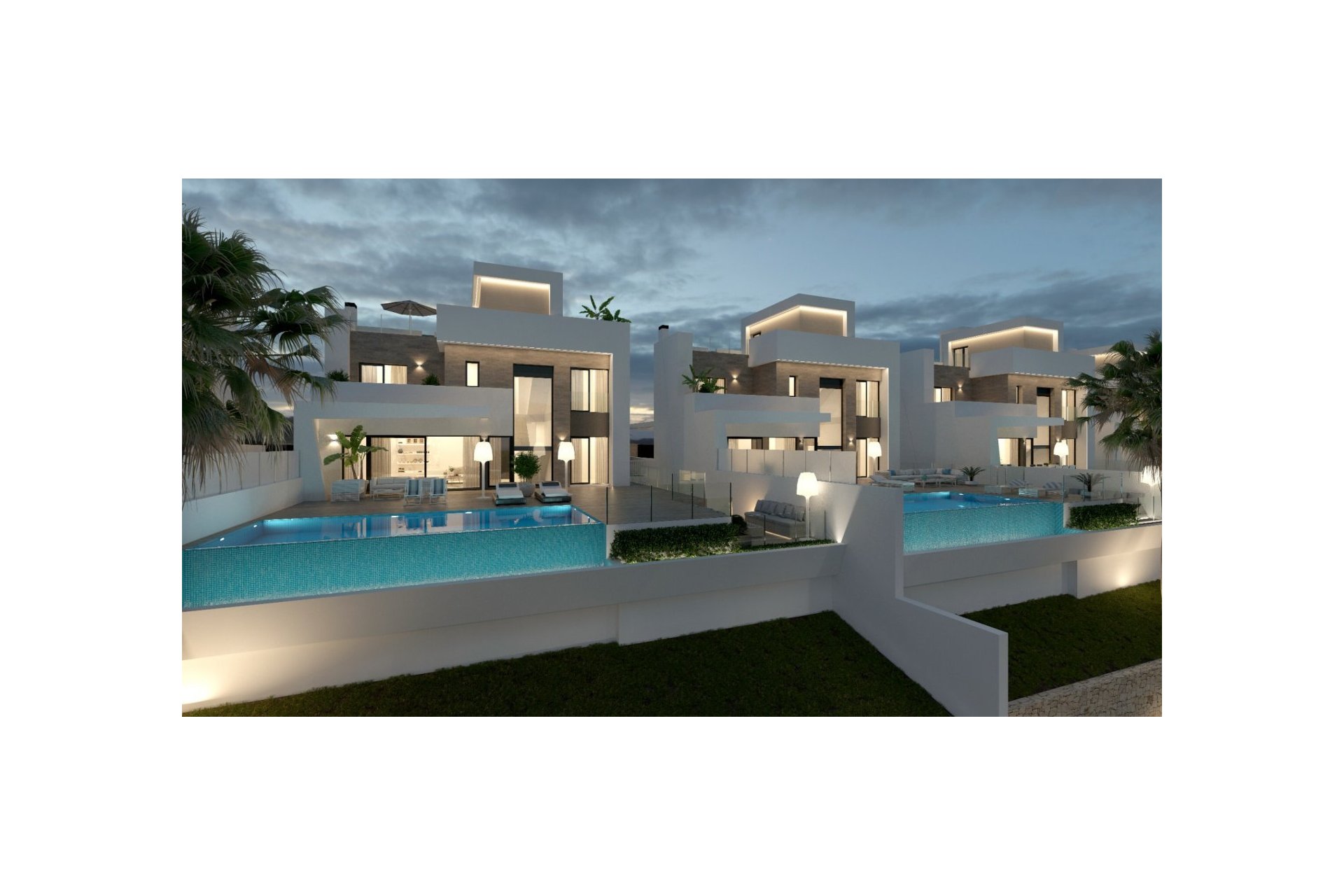 New Build - Villa - Finestrat - Campana garden