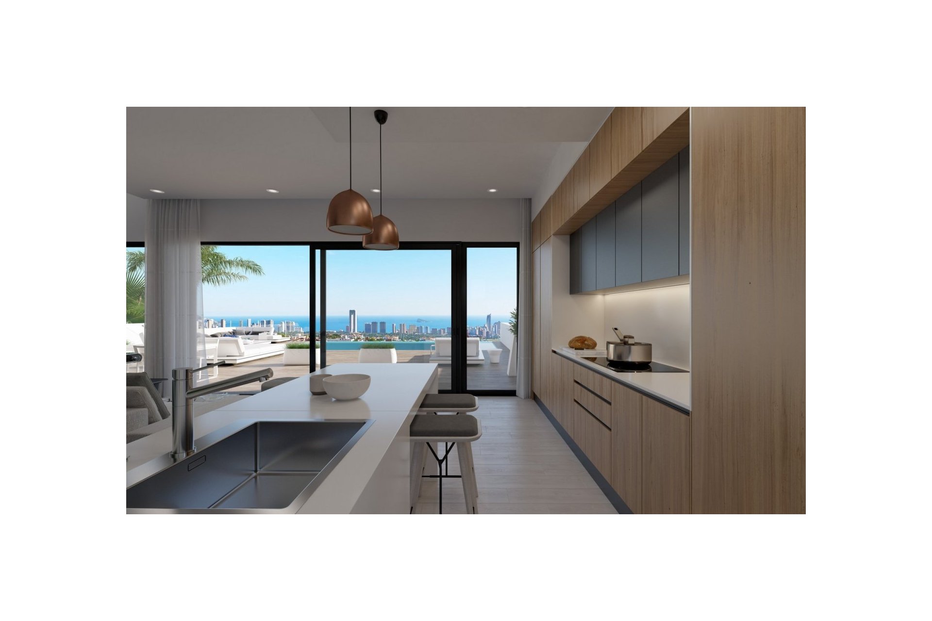 New Build - Villa - Finestrat - Campana garden