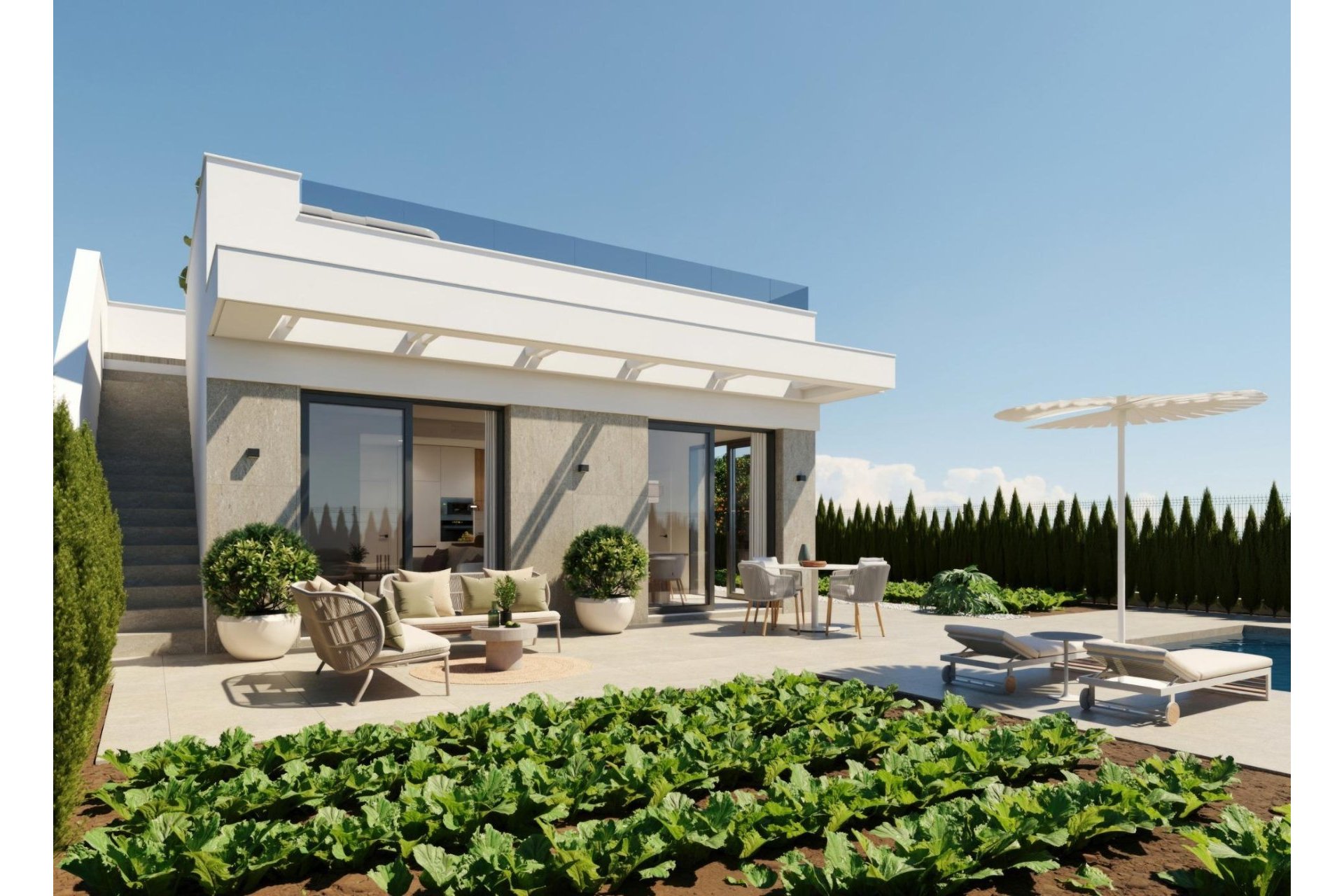 New Build - Villa - Fuente Álamo - Hacienda Del Álamo Golf
