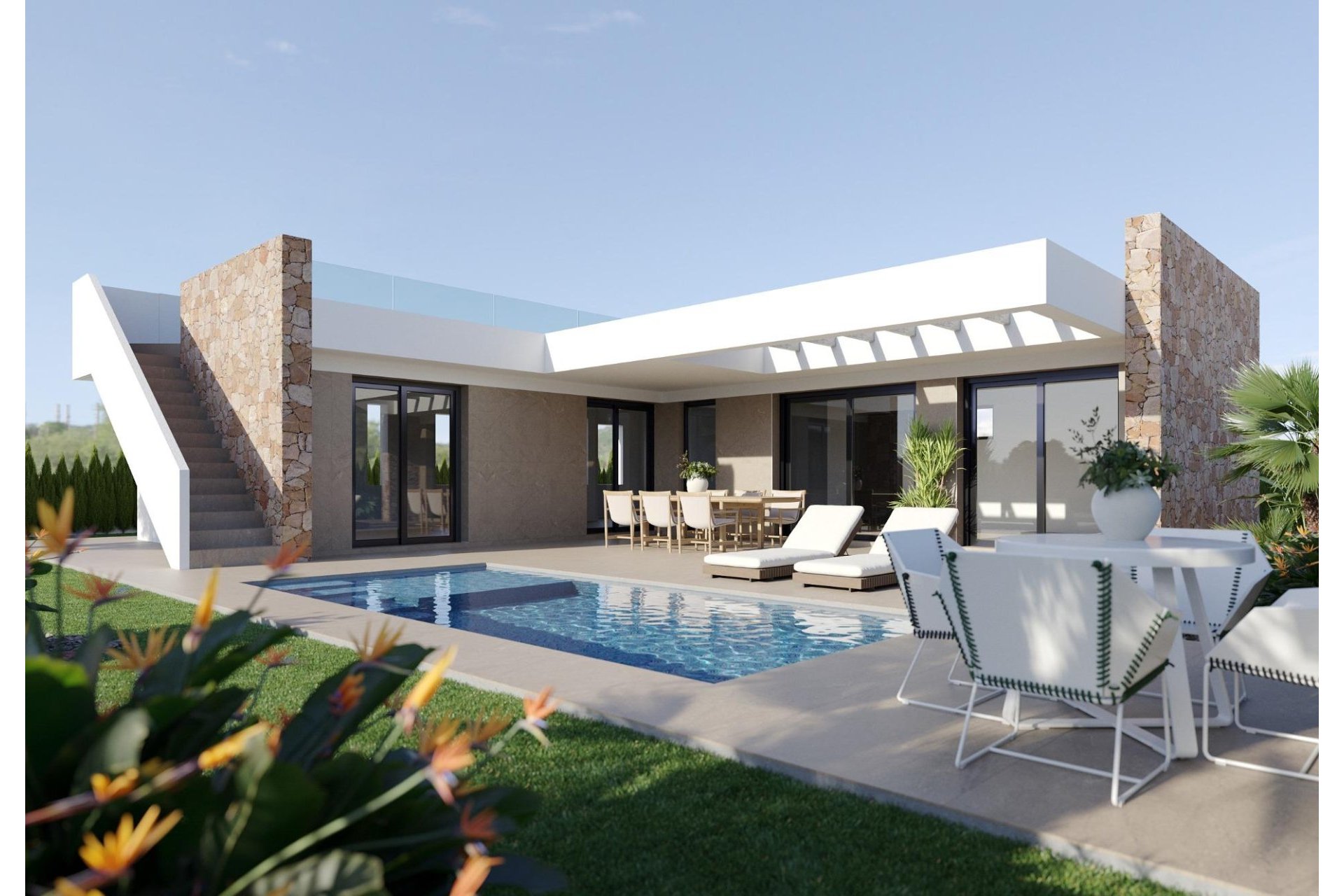 New Build - Villa - Fuente Álamo - Hacienda del Alamo