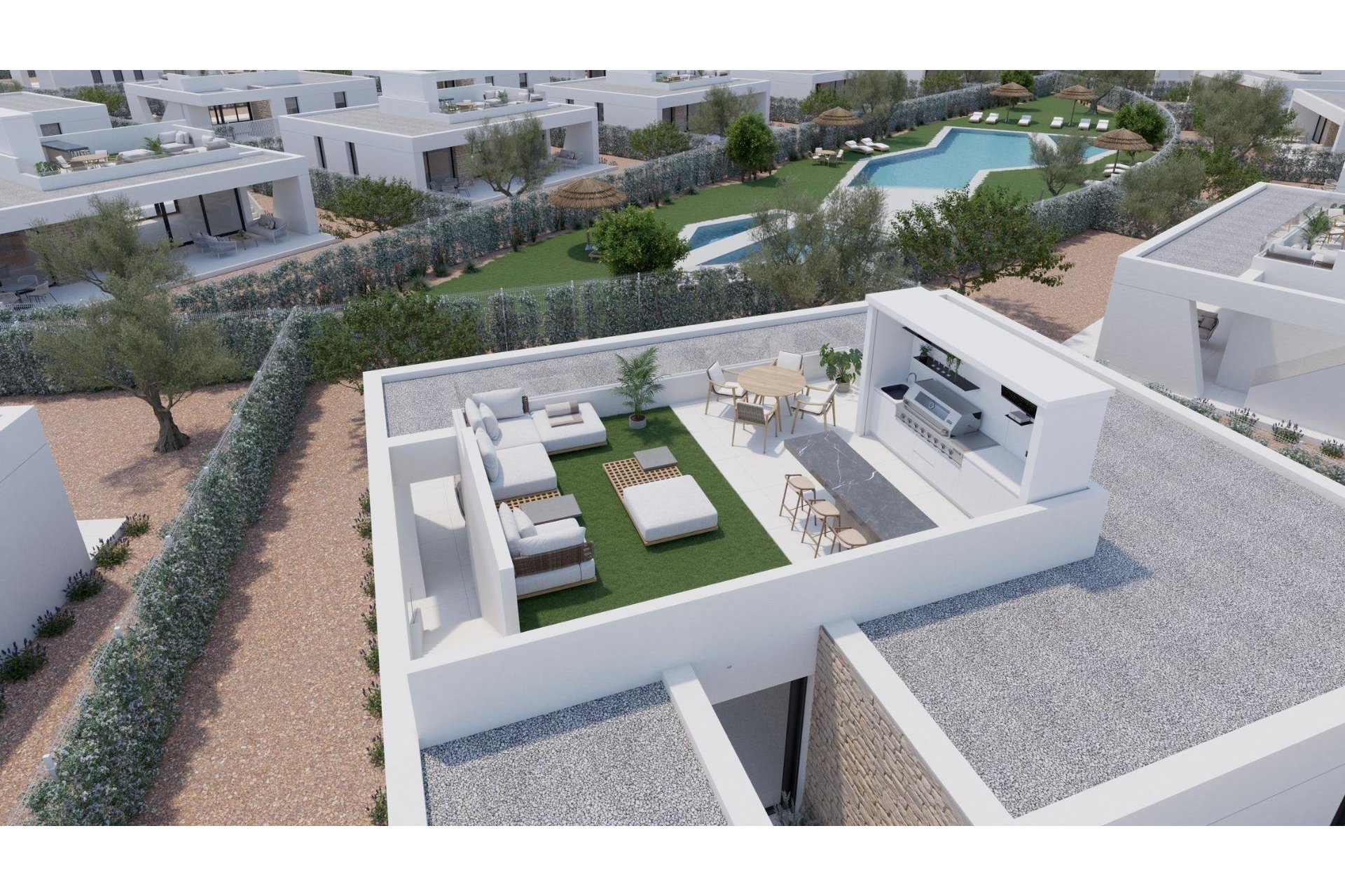 New Build - Villa - Fuente Álamo - Hacienda del Alamo