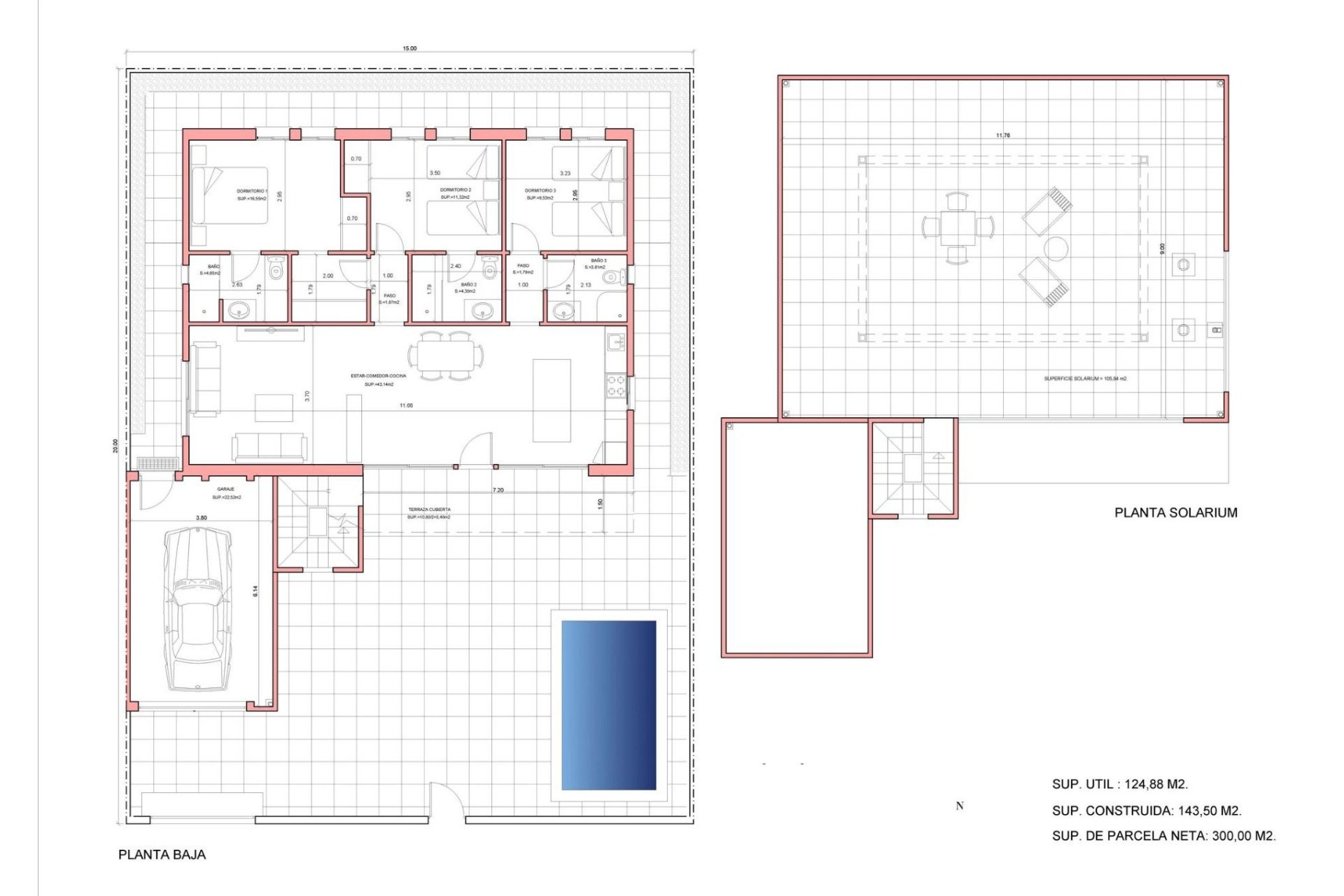 New Build - Villa - Fuente Álamo - La Pinilla