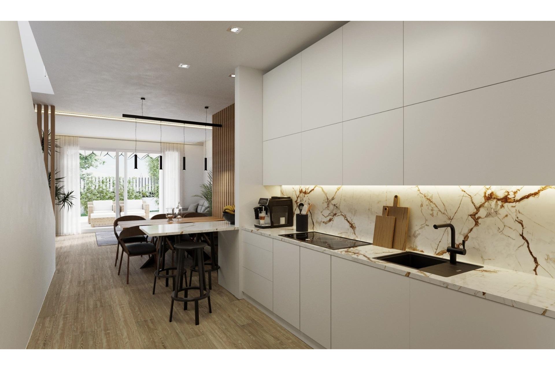 New Build - Villa - Hondón de las Nieves - Centro