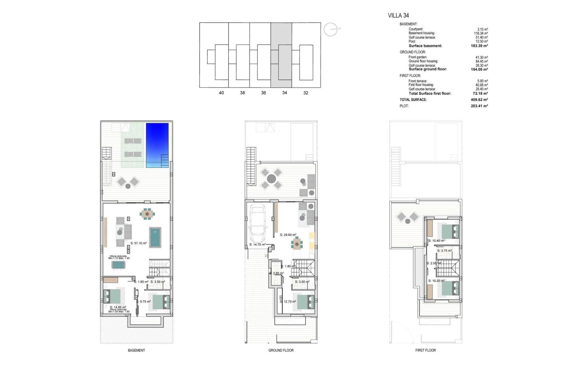 New Build - Villa - Los Alcázares - Serena Golf