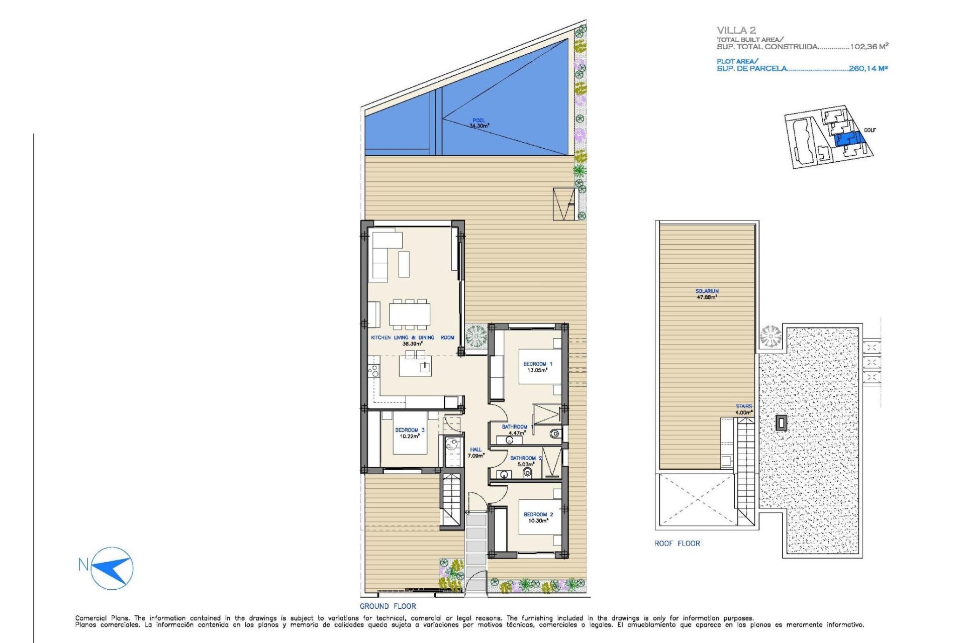 New Build - Villa - Los Alcázares - Serena Golf