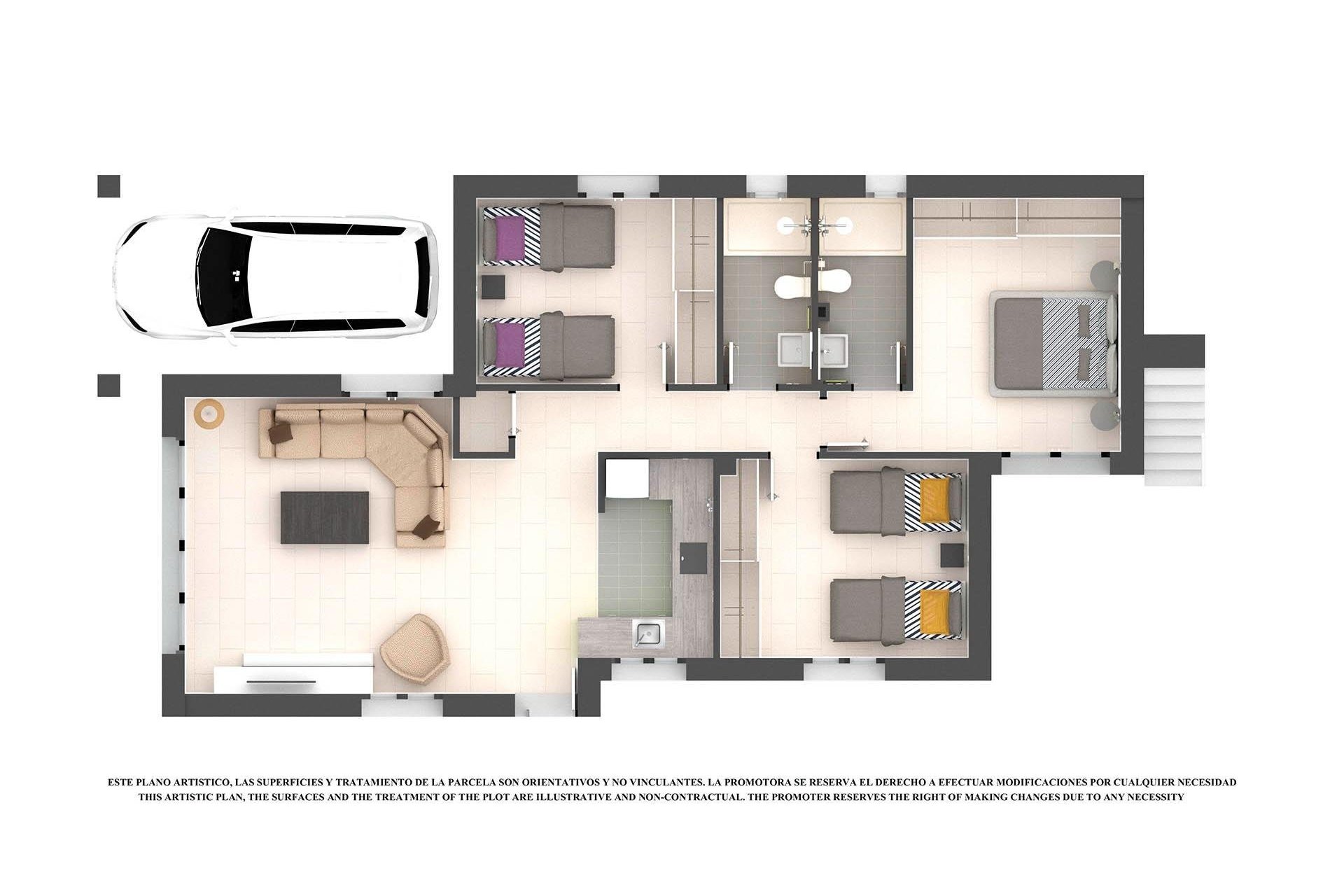 New Build - Villa - Los Alcázares - Serena Golf