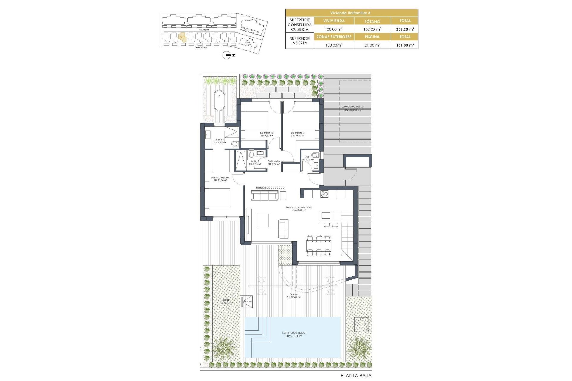 New Build - Villa - Los Alcázares - Serena Golf