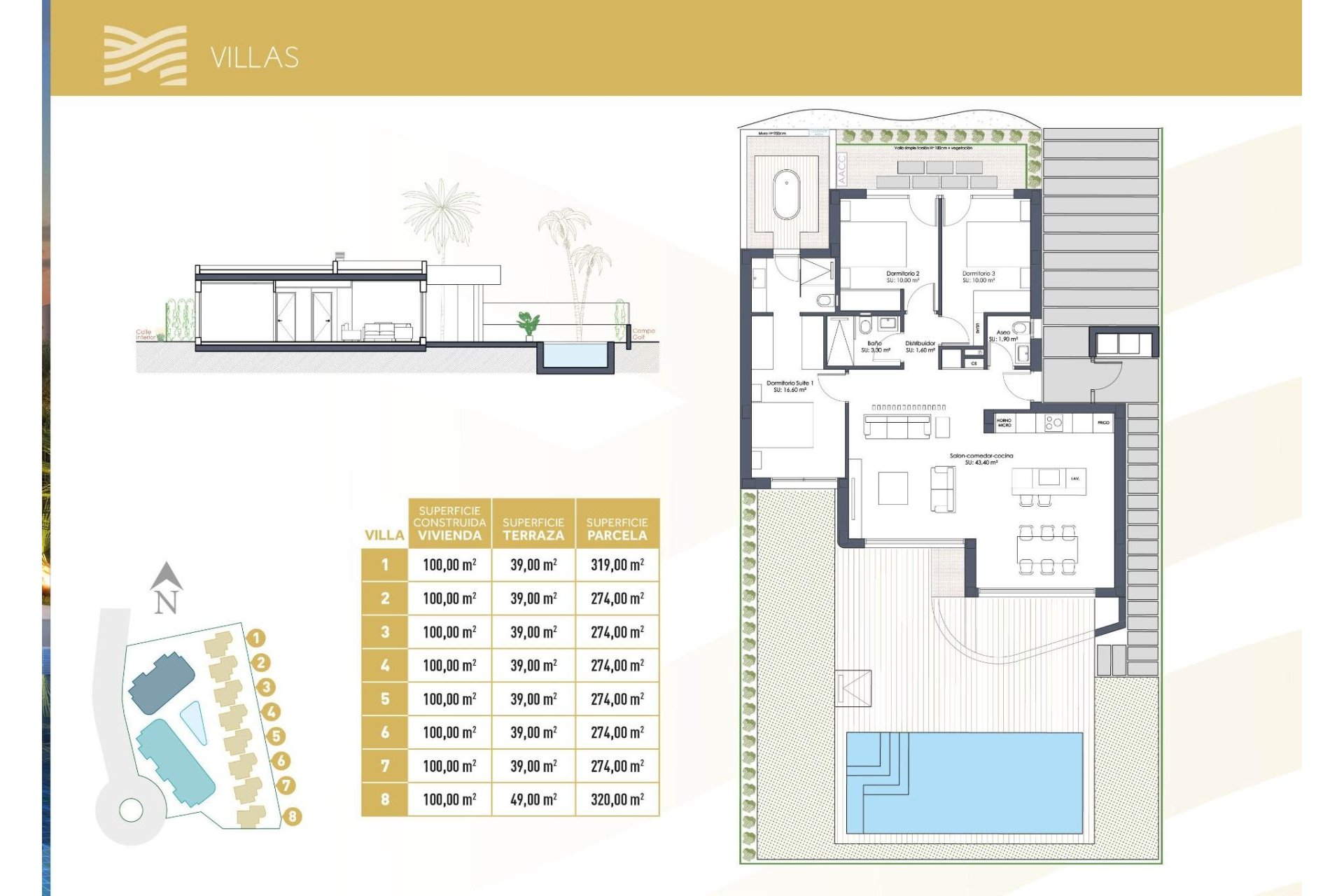 New Build - Villa - Los Alcázares - Serena Golf