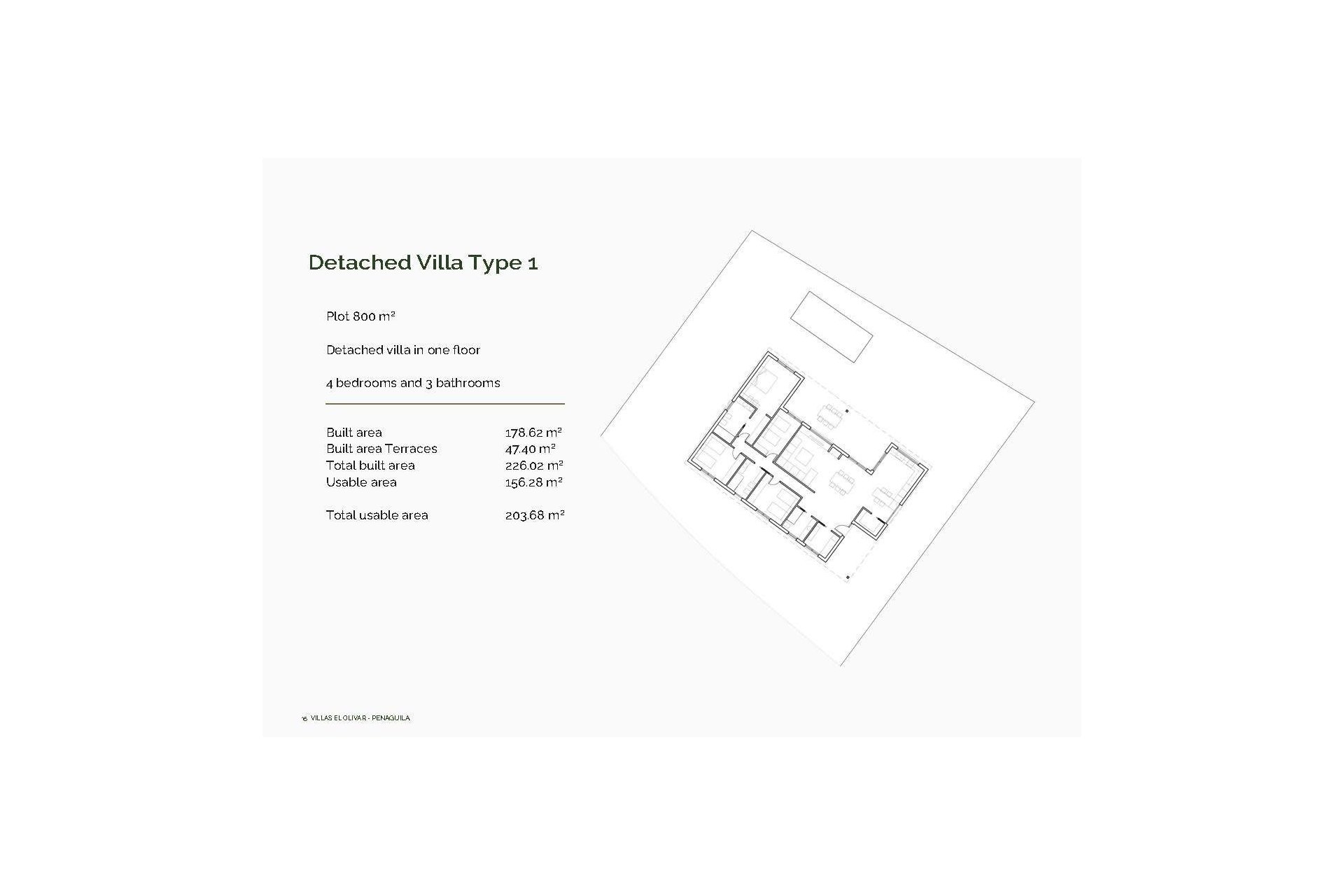 New Build - Villa - Penaguila - El Olivar