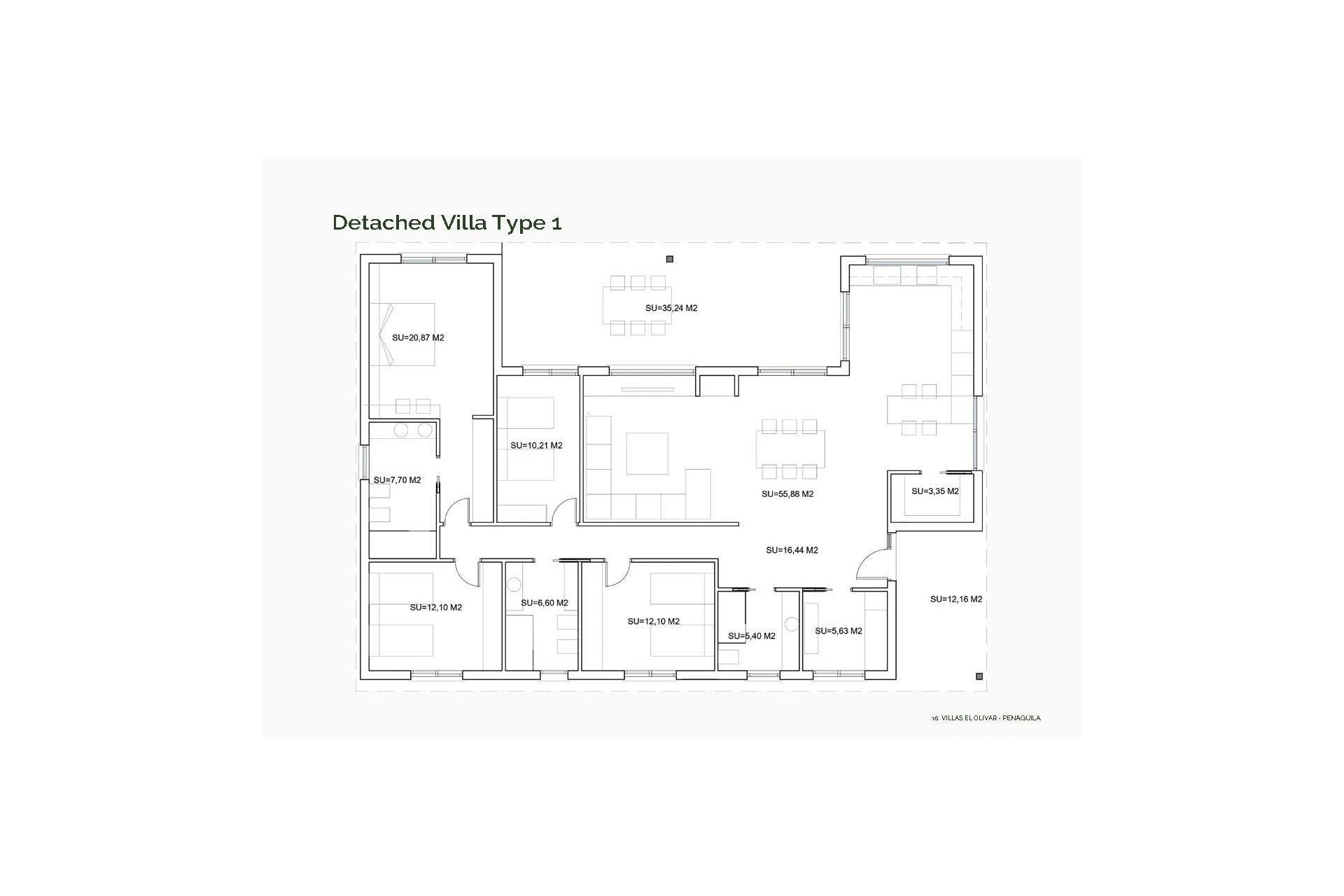 New Build - Villa - Penaguila - El Olivar