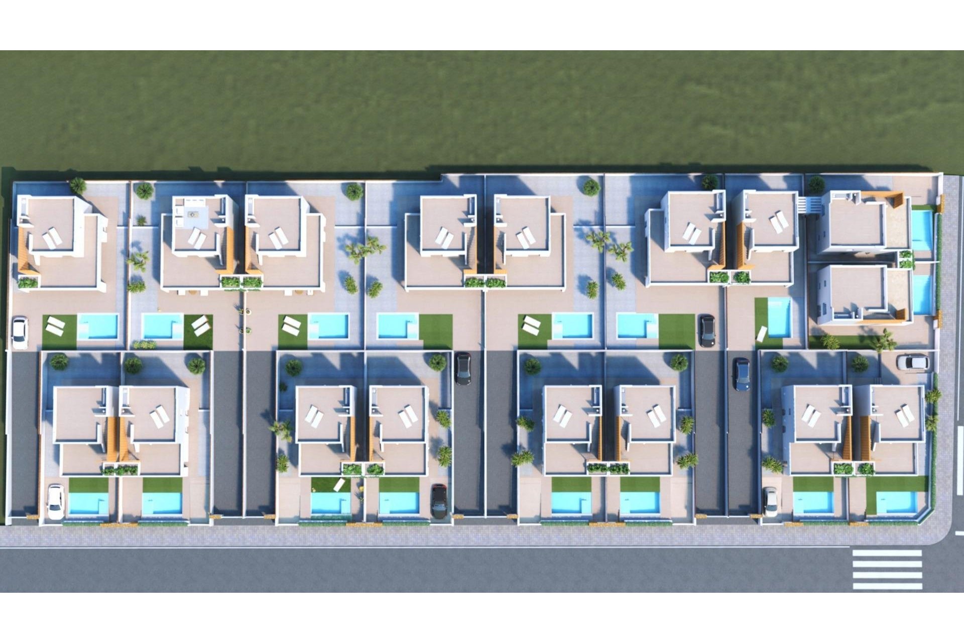 New Build - Villa - Pilar de la Horadada - Polideportivo