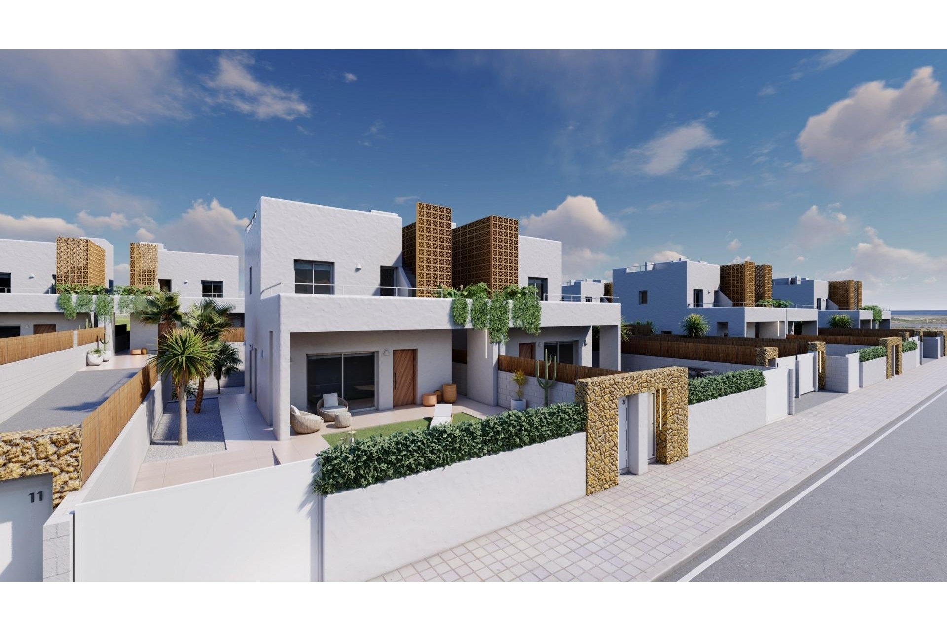 New Build - Villa - Pilar de la Horadada - Polideportivo