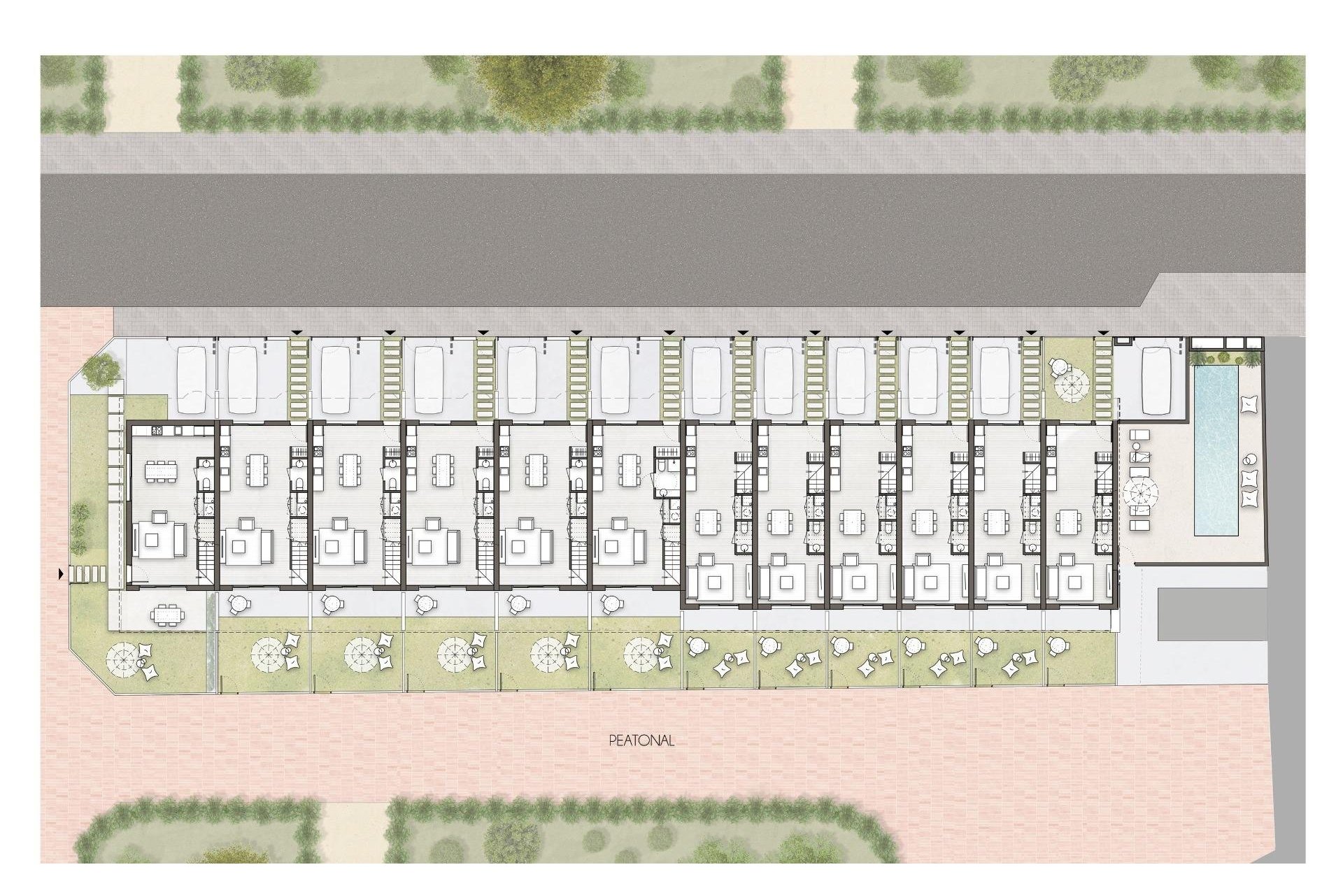 New Build - Villa - Pilar de la Horadada - pueblo