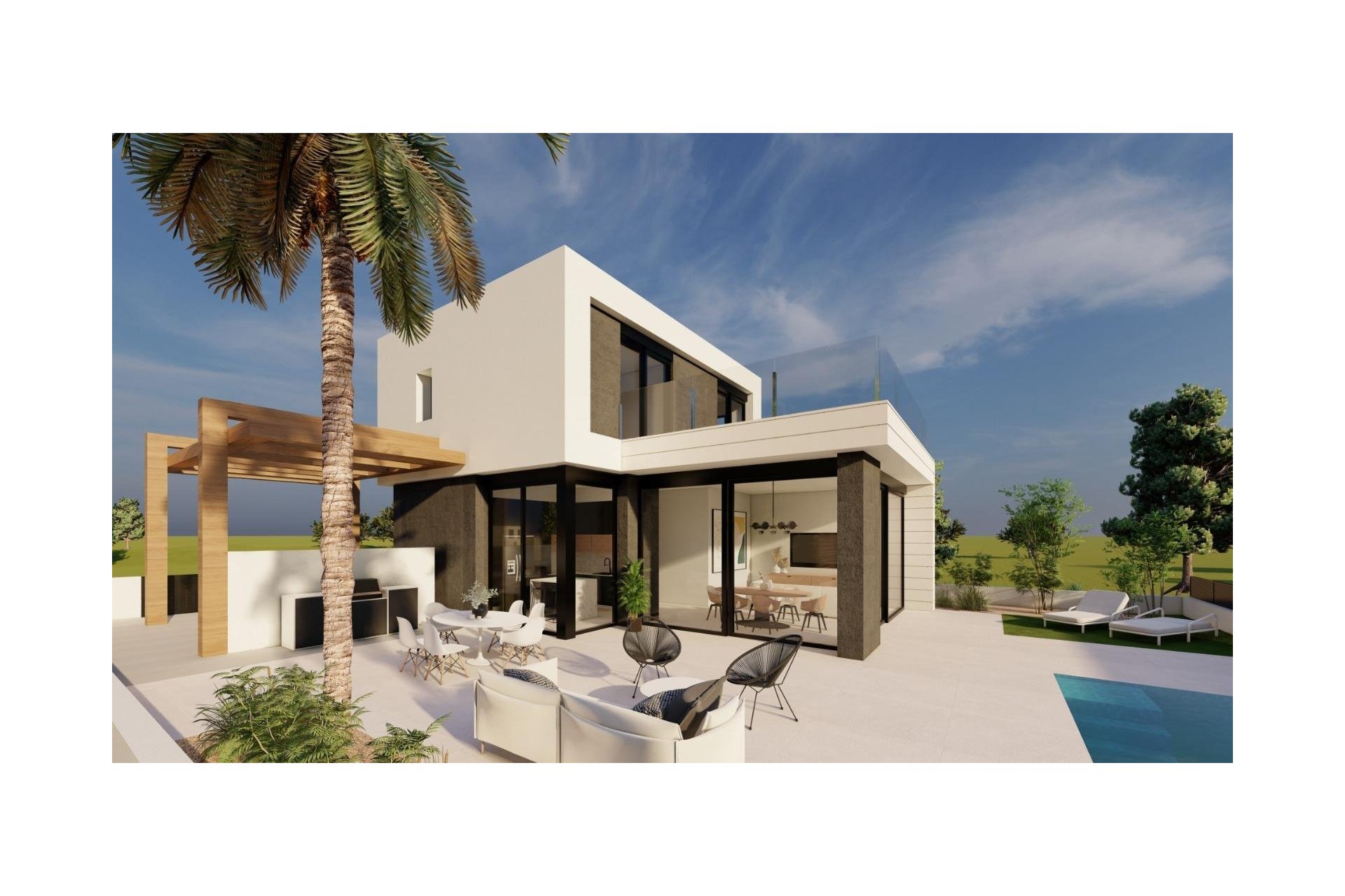 New Build - Villa - Pilar de la Horadada - Roda Golf