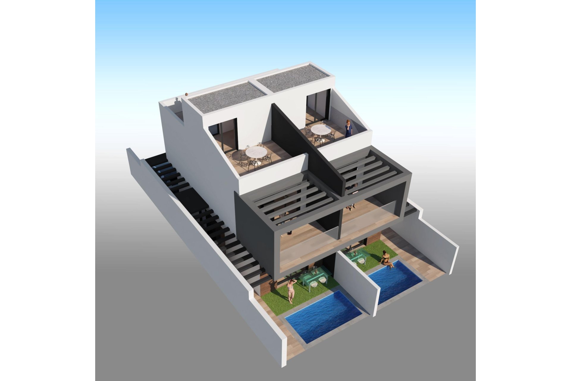 New Build - Villa - San Javier - Santiago de la Ribera