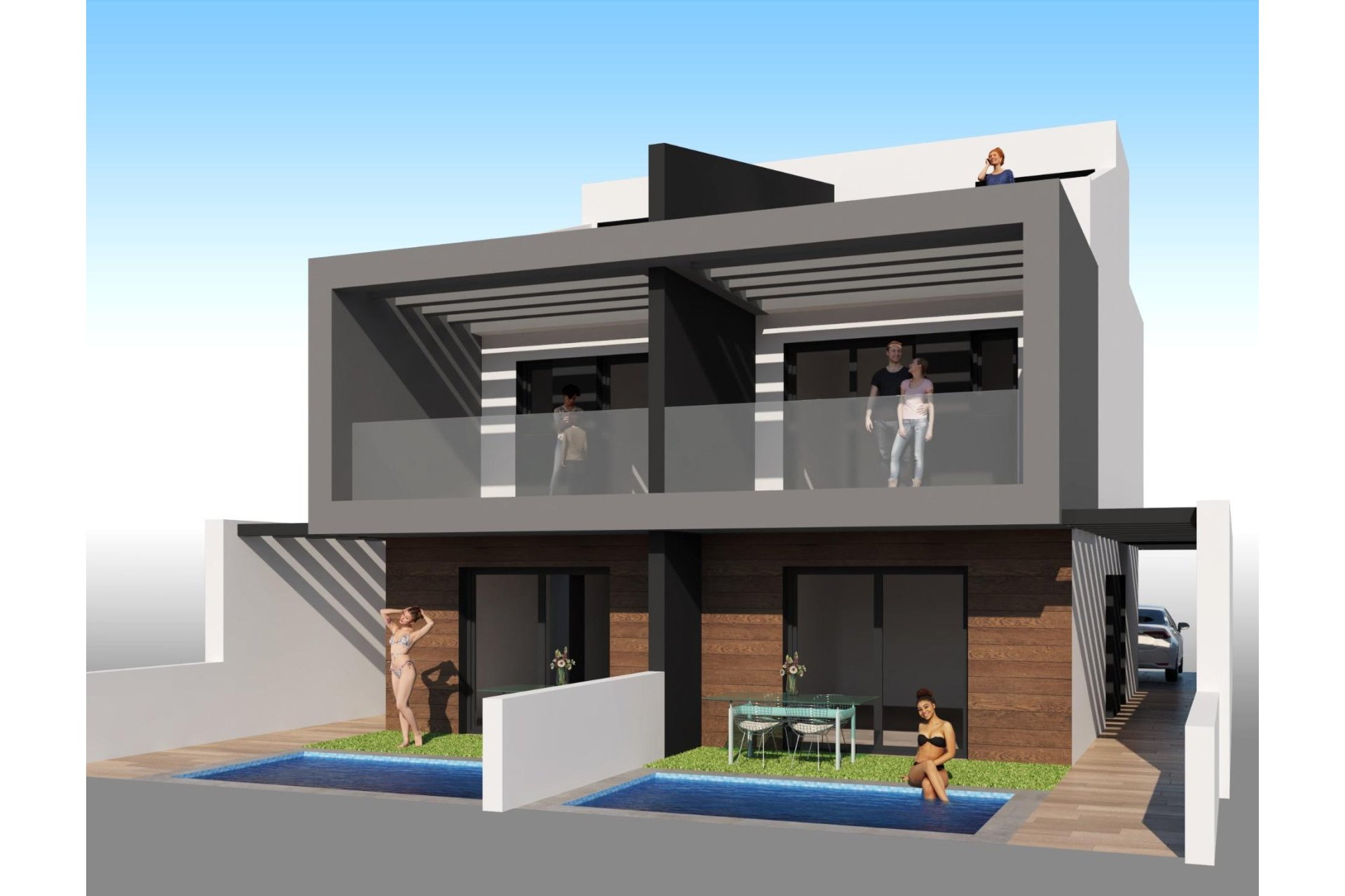 New Build - Villa - San Javier - Santiago de la Ribera