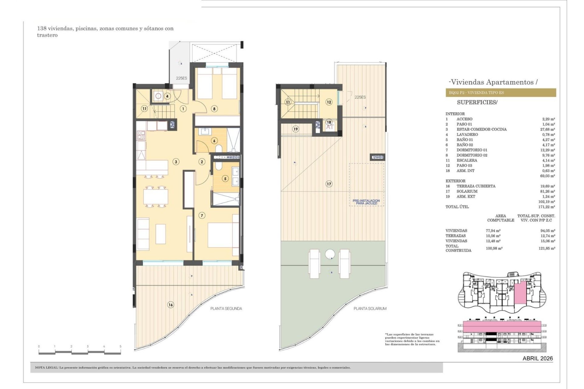 Obra nueva - Ático - Finestrat - Campana garden