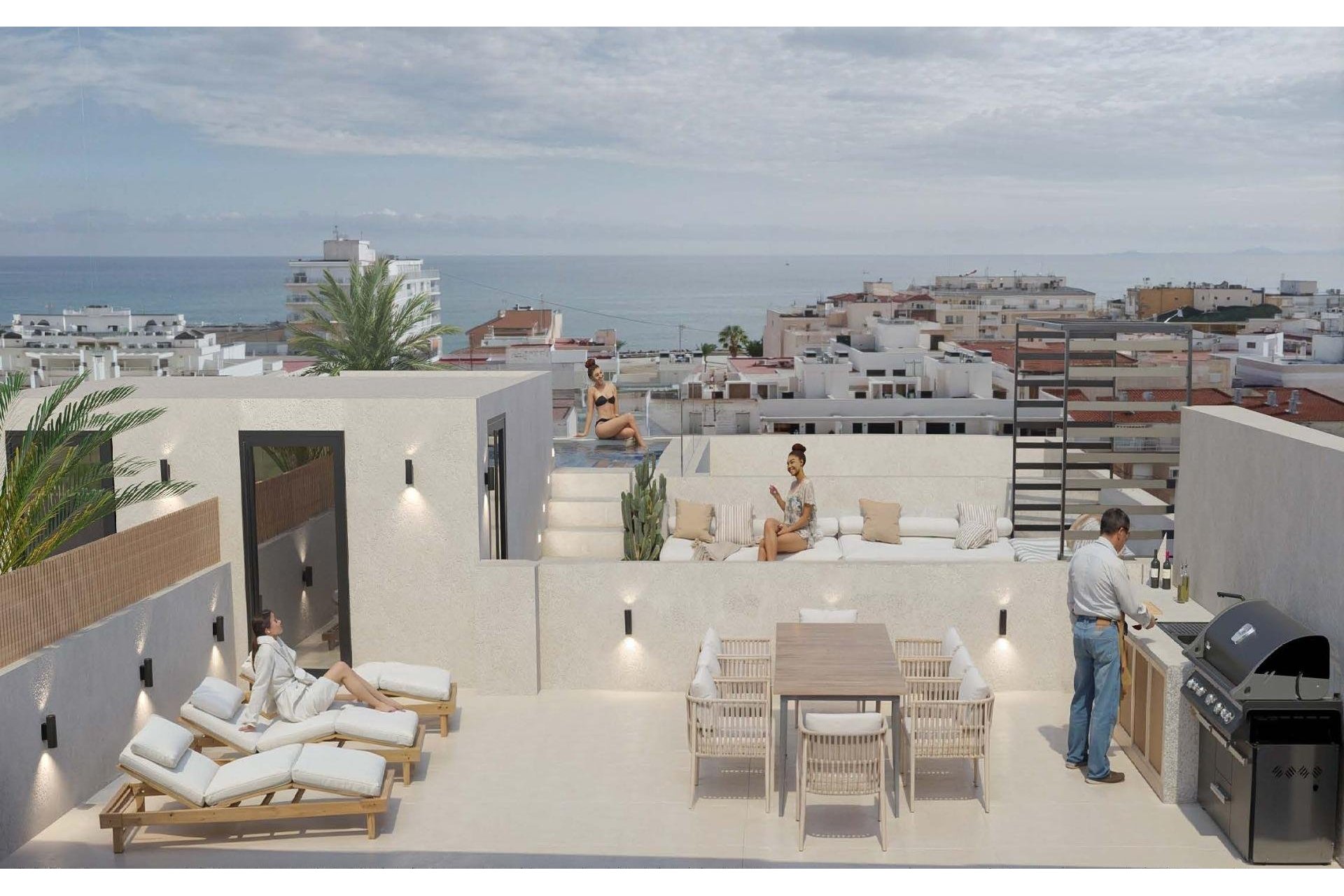 Obra nueva - Ático - Torrevieja - Playa de El Cura