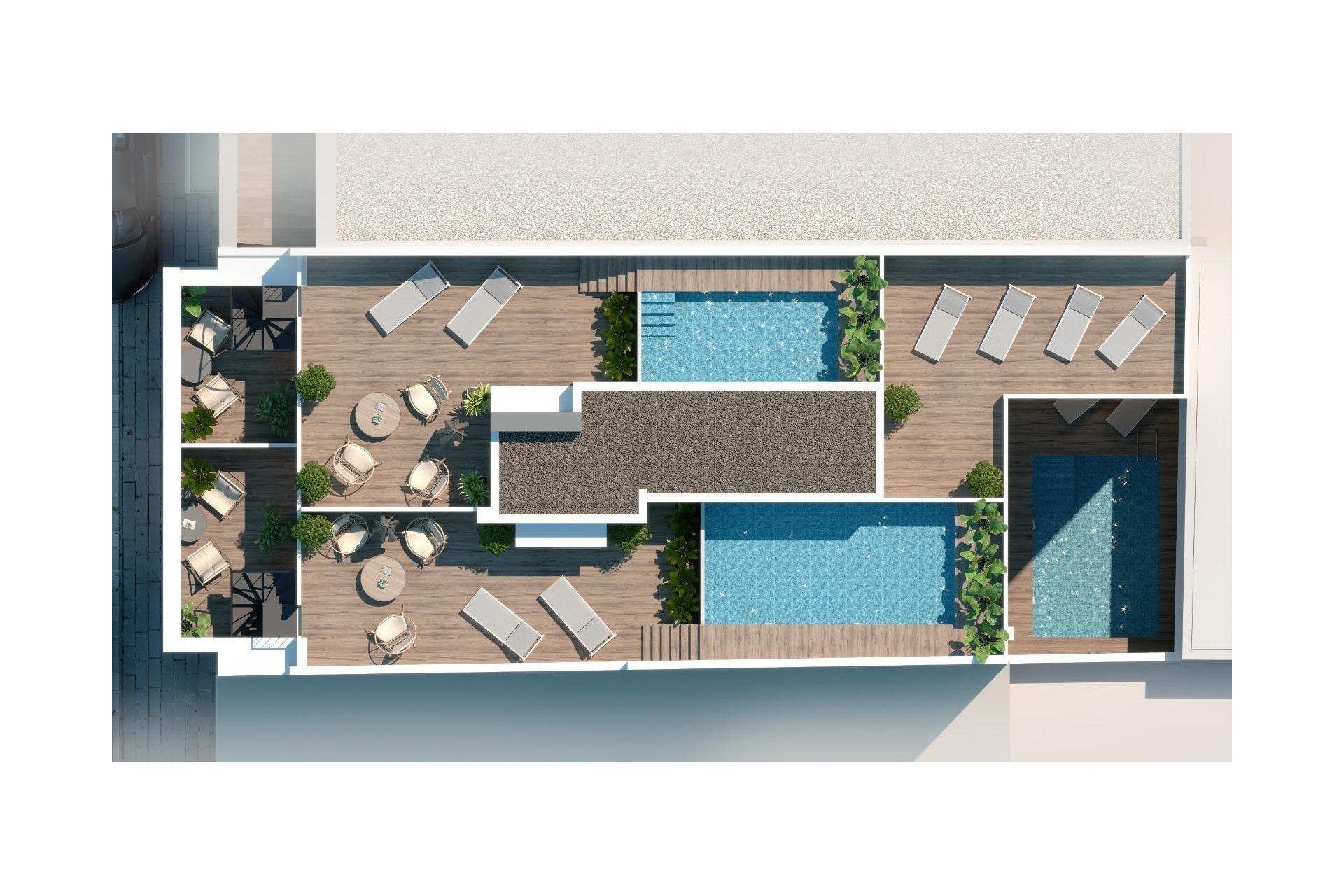 Obra nueva - Ático - Torrevieja - Playa de El Cura