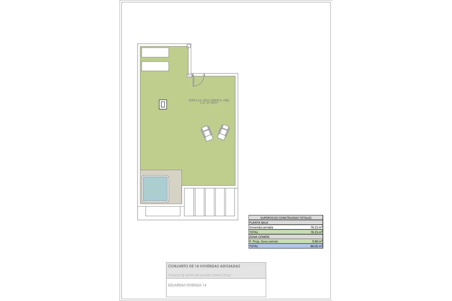 Obra nueva - Bungalow - Ciudad Quesada - Rojales - Pueblo