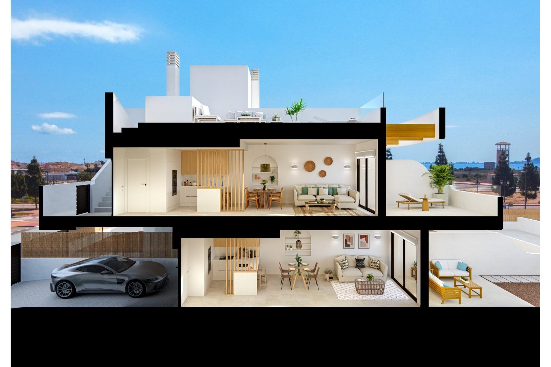 Obra nueva - Bungalow - Los Alcázares - Serena Golf