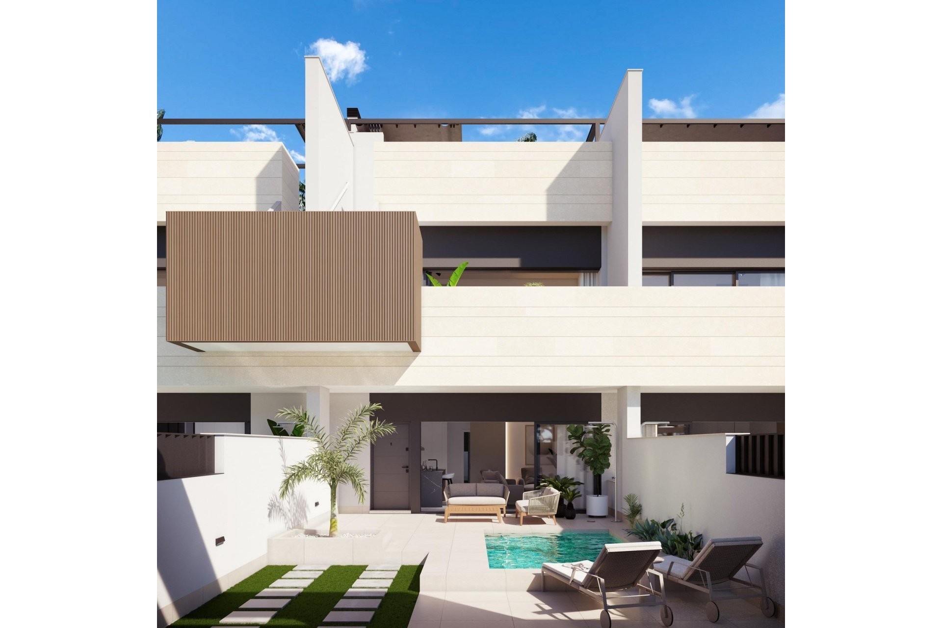 Obra nueva - Bungalow - Pilar de la Horadada - parques de Andromeda