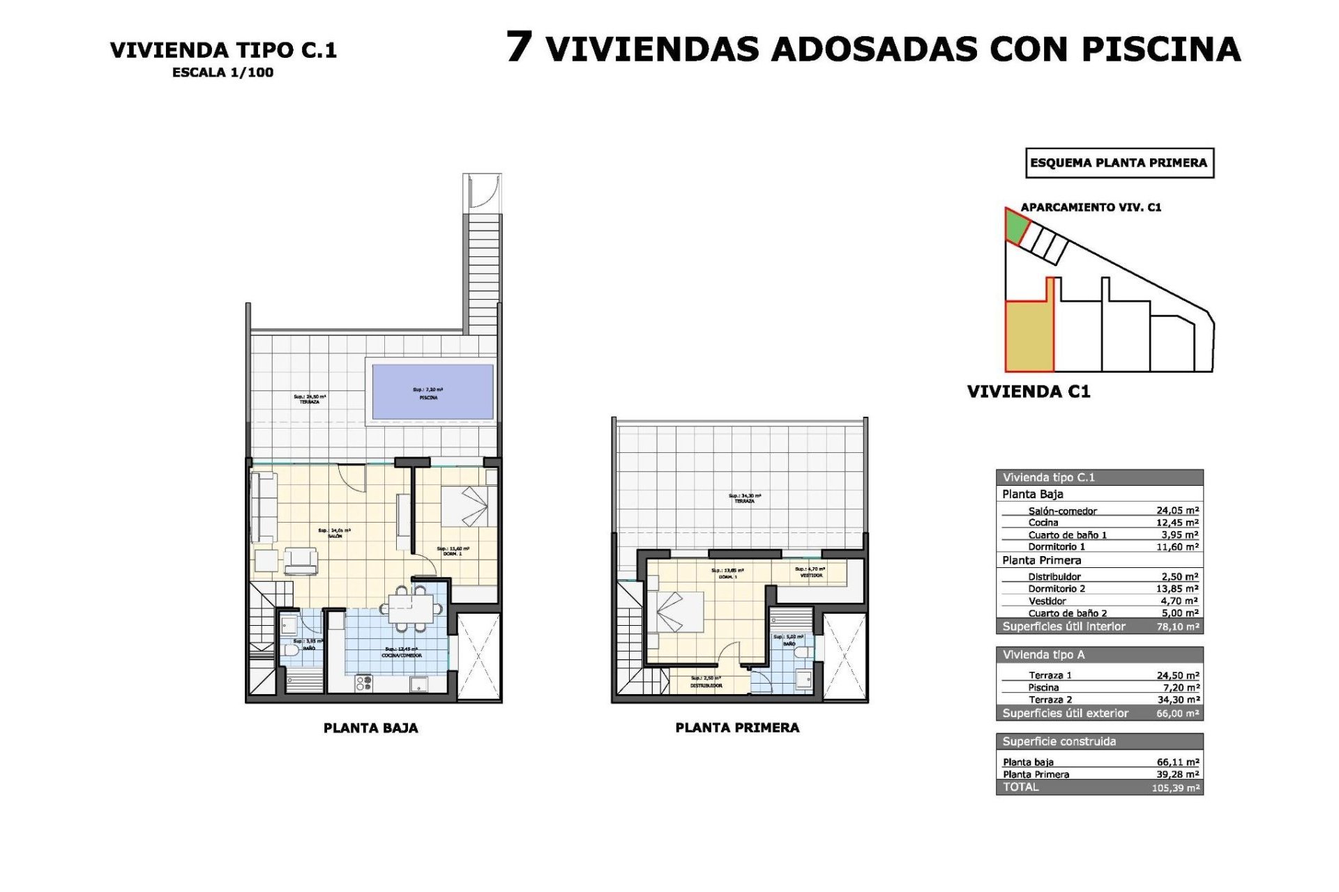 Obra nueva - Bungalow - Pilar de la Horadada - pueblo