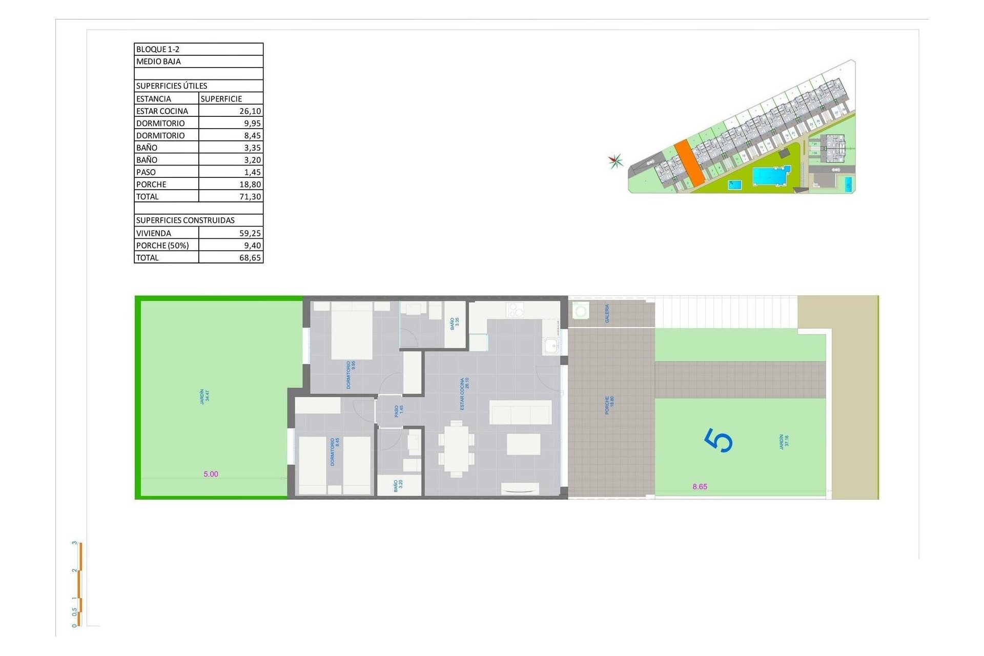 Obra nueva - Bungalow - Pilar de la Horadada - pueblo