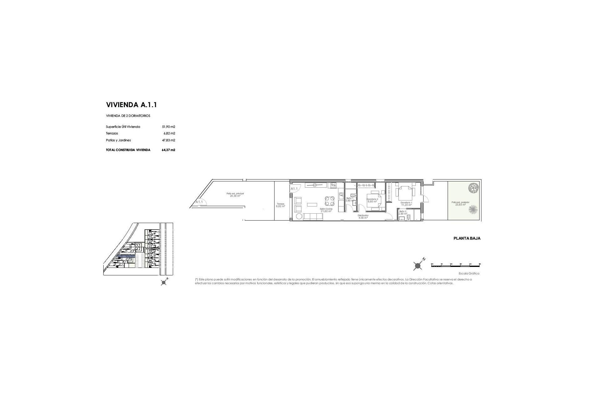 Obra nueva - Bungalow - Puerto de mazarron - Playa Negra