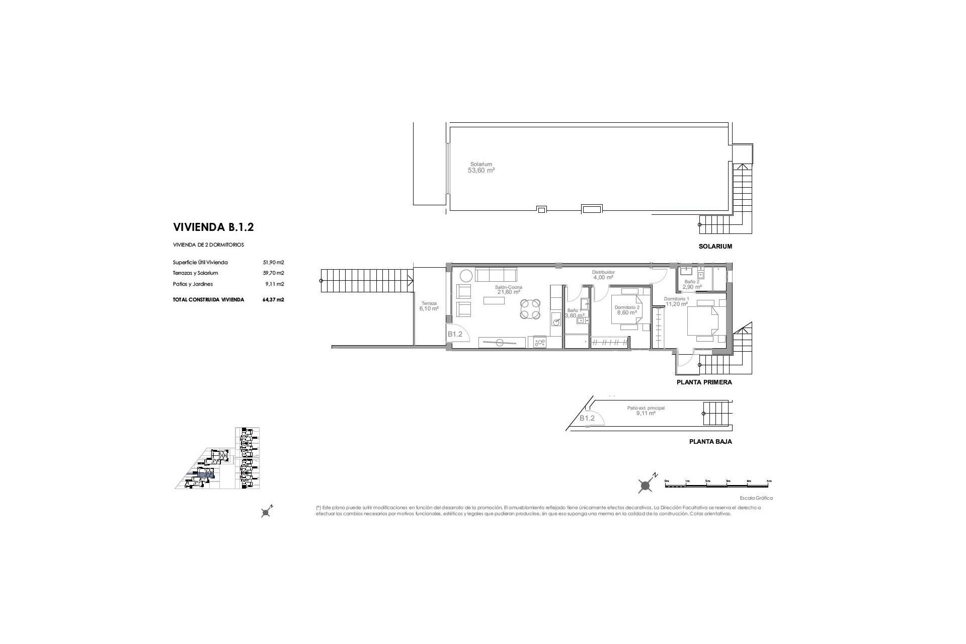 Obra nueva - Bungalow - Puerto de mazarron - Playa Negra