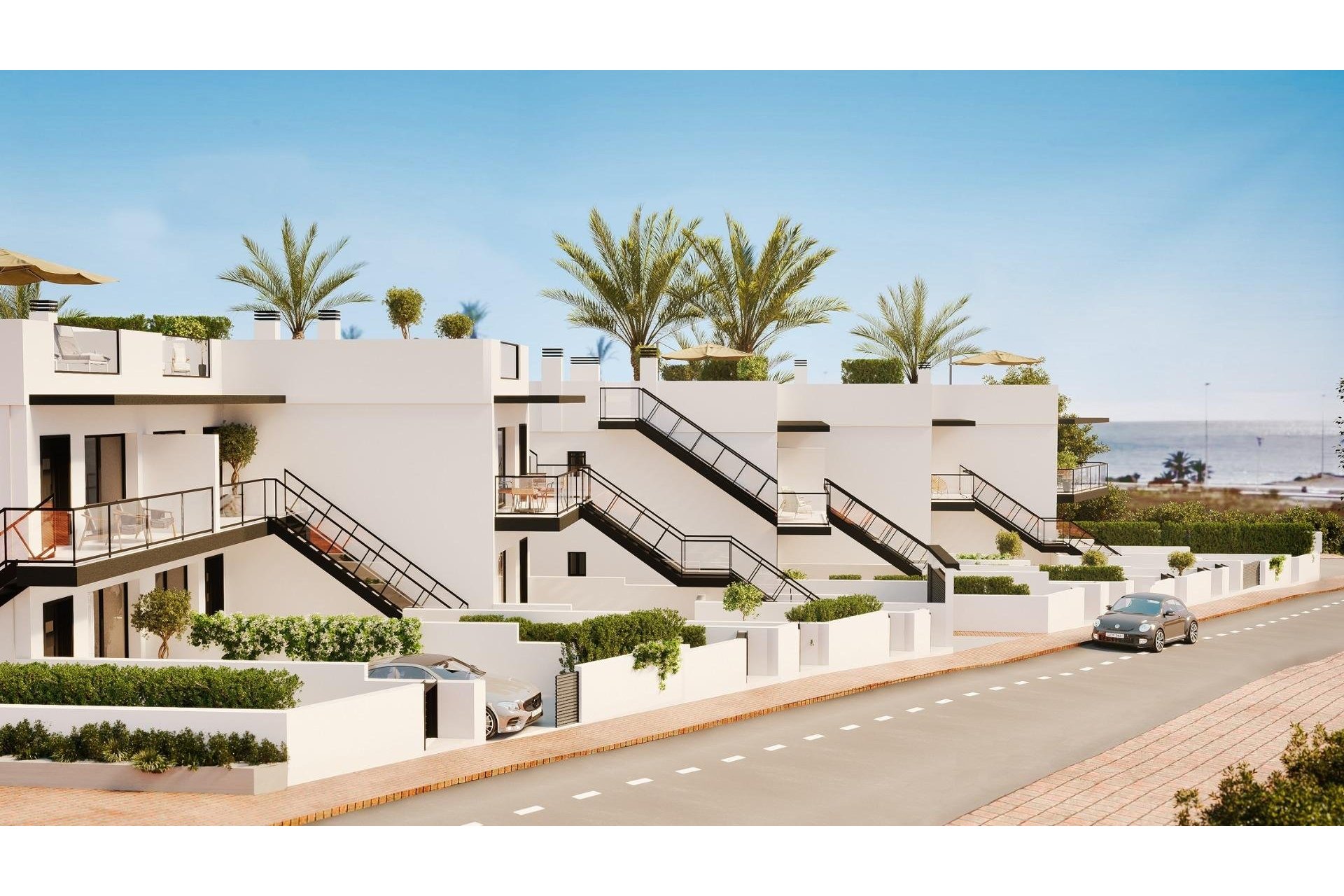 Obra nueva - Bungalow - Puerto de mazarron - Playa Negra