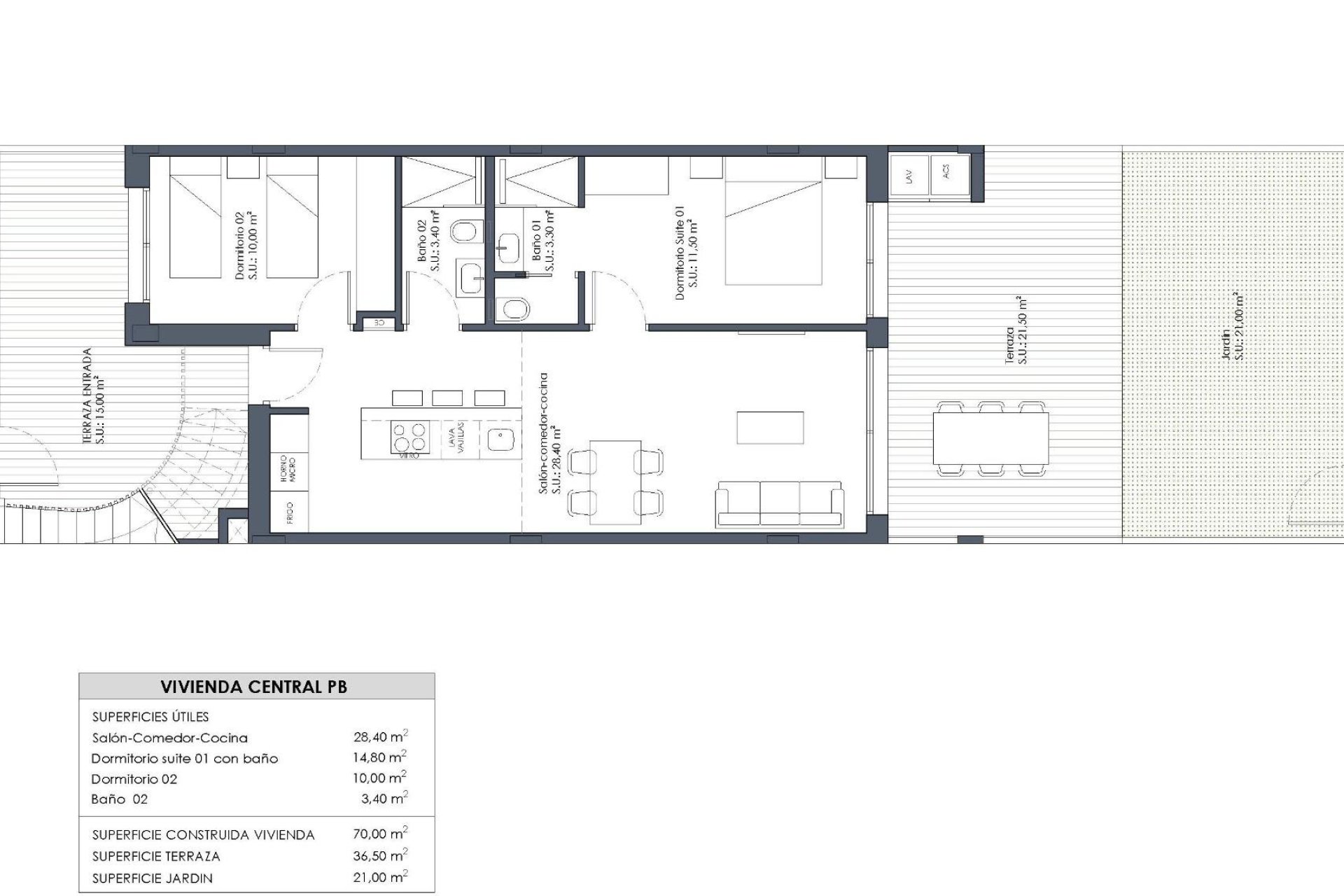 Obra nueva - Bungalow - San Miguel - Cerro del Sol