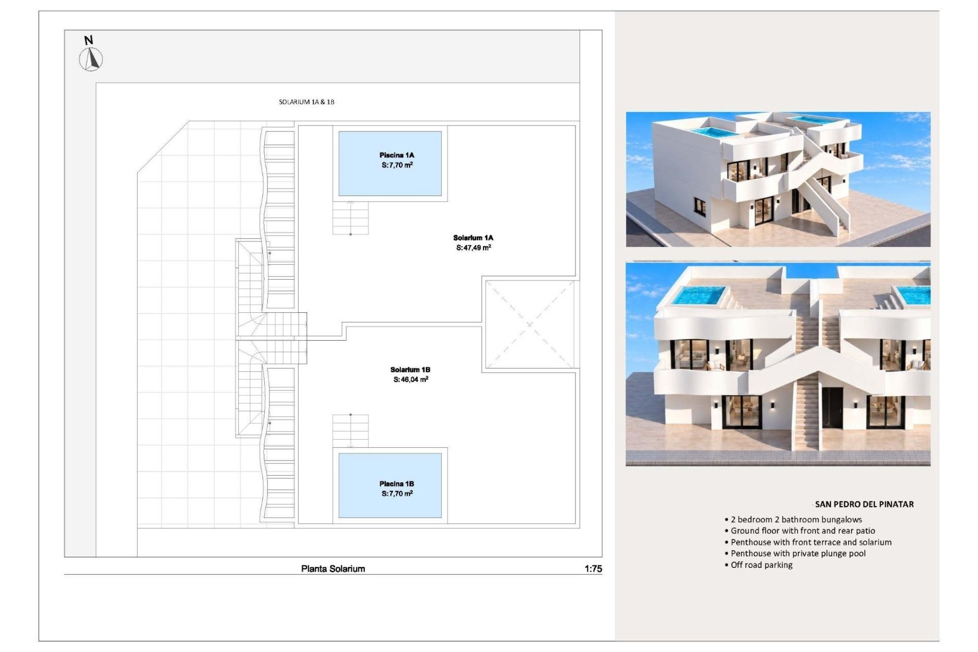 Obra nueva - Bungalow - San Pedro del Pinatar - Los Peñascos